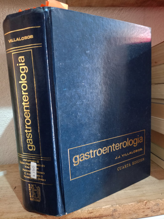 GASTROENTEROLOGIA POR JOSE DE JESUS VILLALOBOS PEREZ USADO SALUD LITERARIO 305