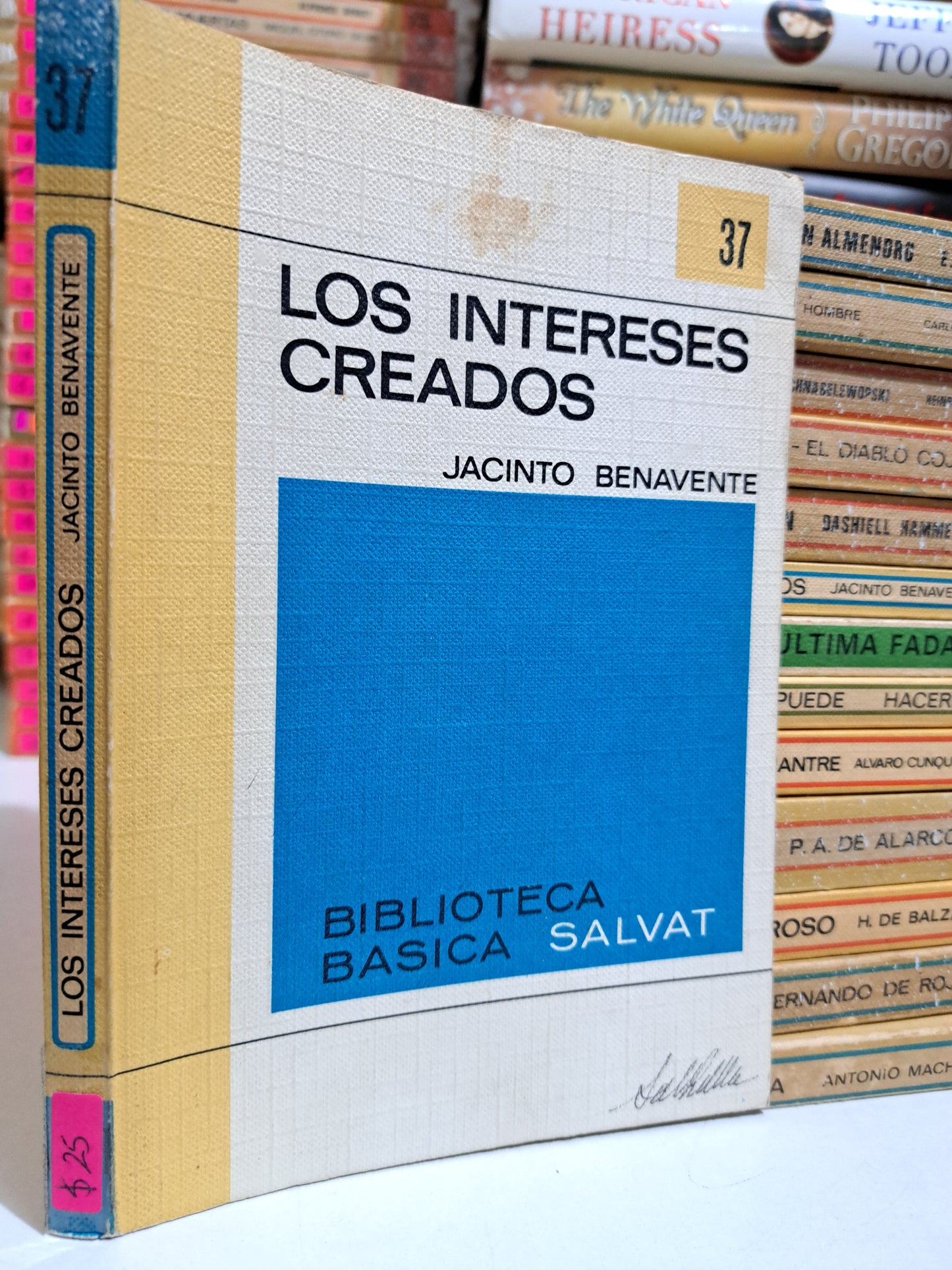 LOS INTERESES CREADOS JACINTO BENAVENTE USADO NOVELA JUÁREZ