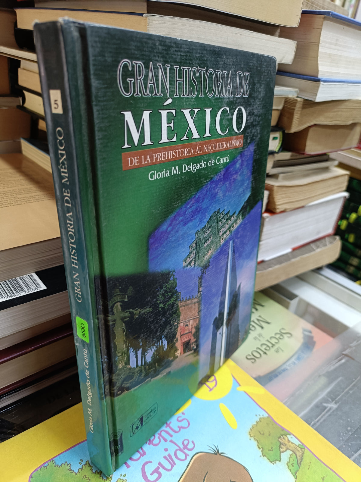 GRAN HISTORIA DE MEXICO DE LA PREHISTORIA AL NEOLIBERALISMO POR GLORIA M DELGADO DE CANTU USADO HISTORIA JUAREZ 507