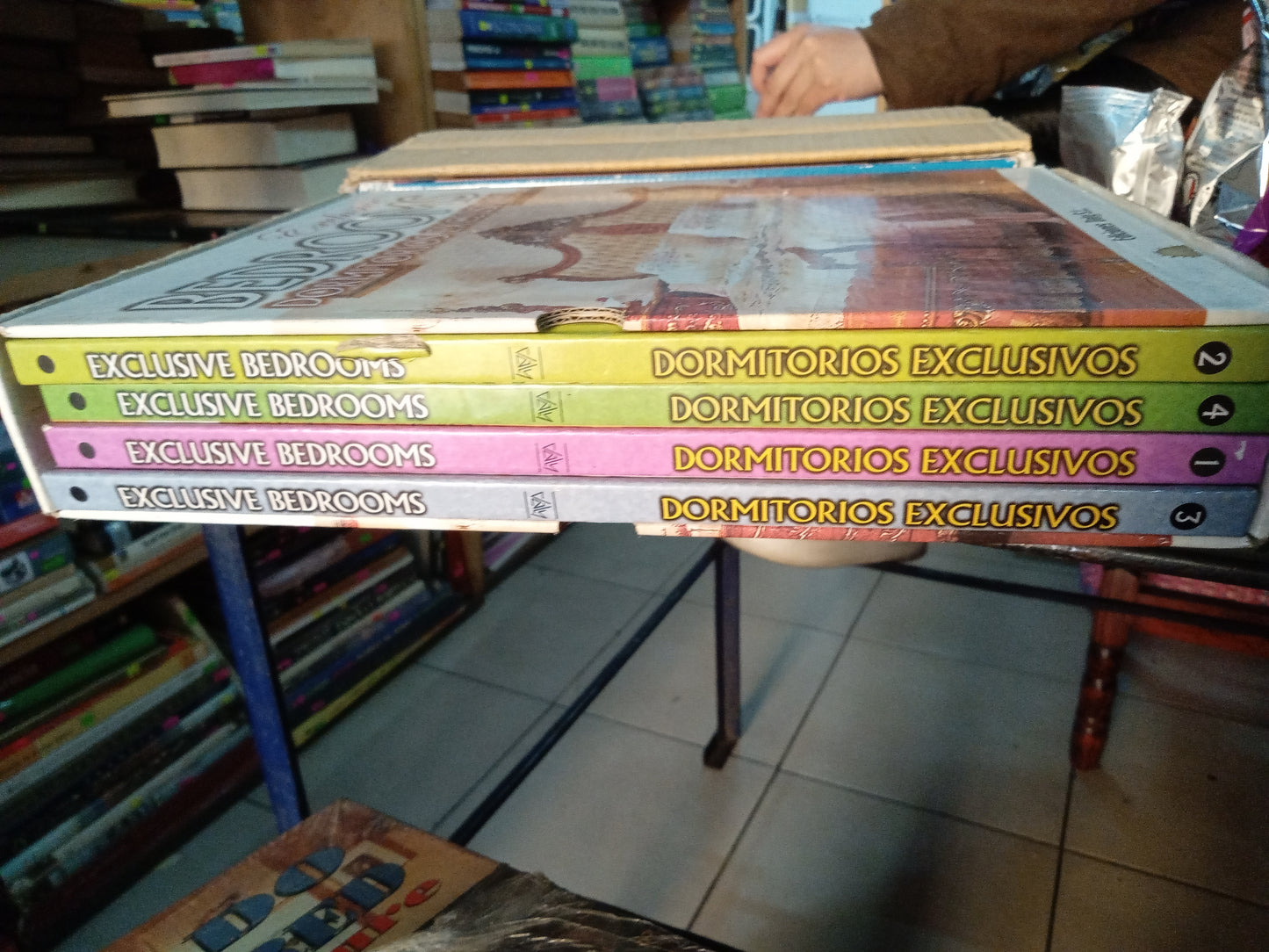 BEDROOMS DORMITORIOS 4 TOMOS EXCLUSIVOS USADO OFICIOS LITERARIO 207