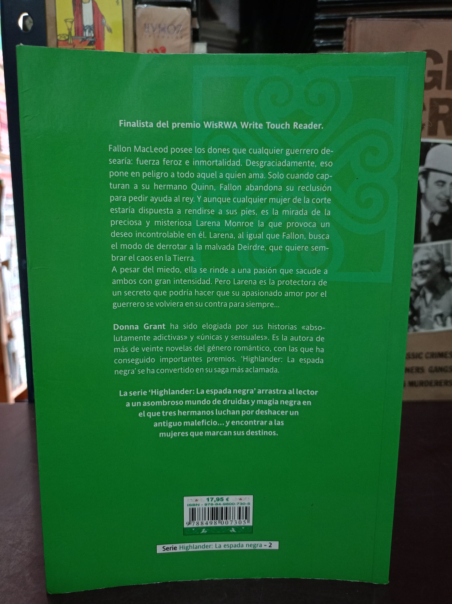 HIGHLANDER POR DONNA GRANT USADO NOVELA LITERARIO 305