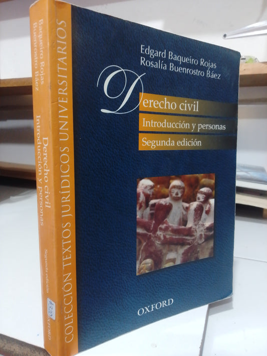 DERECHO CIVIL INTRODUCCION Y PERSONAS POR EDGAR BANQUEIRO ROJAS USADO DERECHO JUAREZ