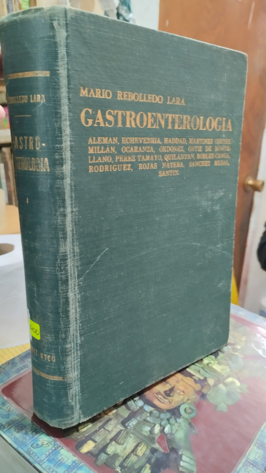 GASTROENTEROLOGIA POR MARIO REBOLLEDO LARA LIBRO USADO SALUD ALDAMA