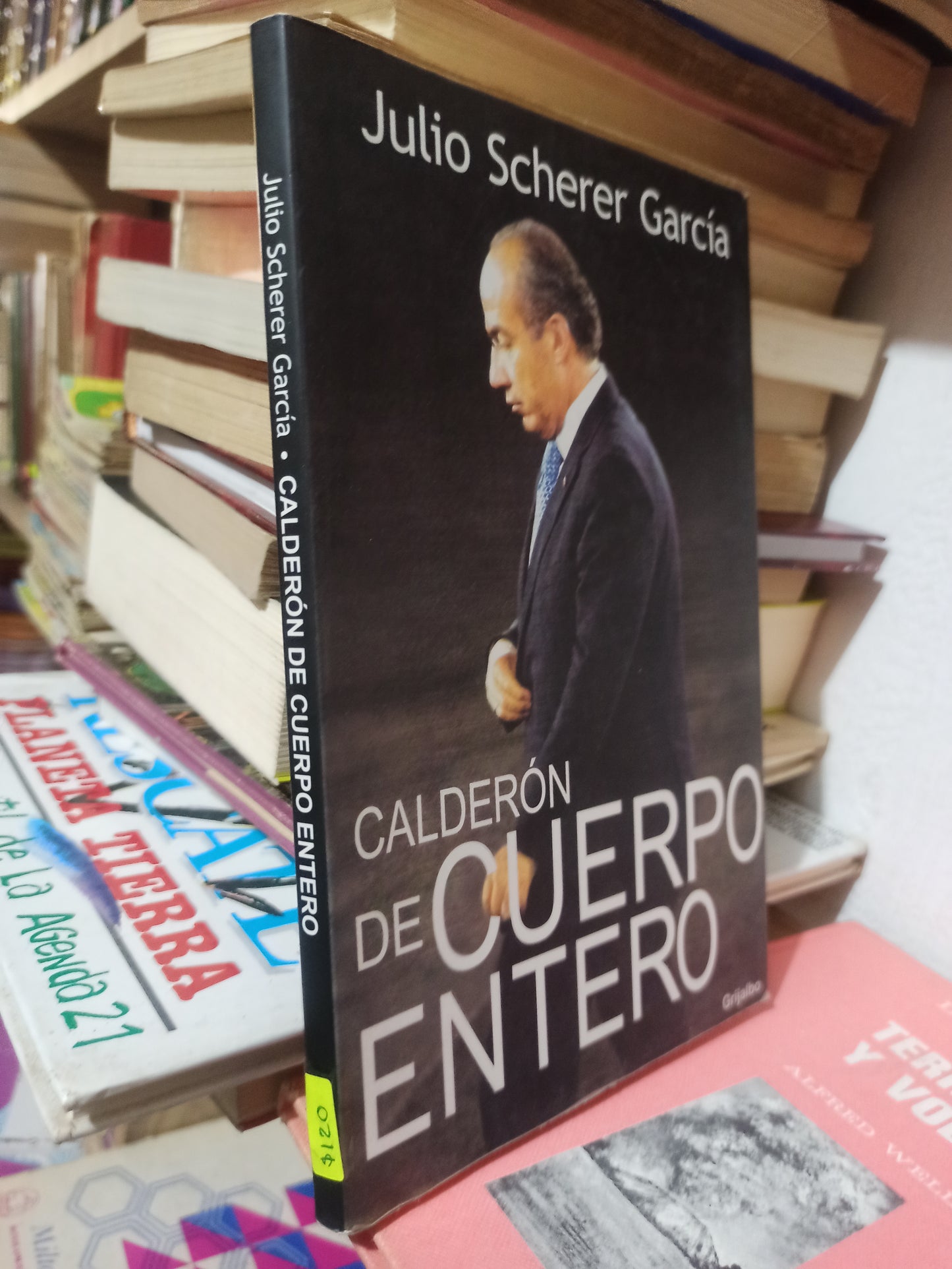 CALDERON DE CUERPO ENTERO POR JULIO SCHERER GARCIA USADO POLÍTICA JUÁREZ