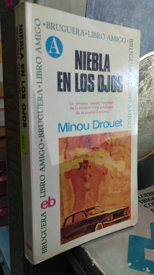 NIEBLA EN LOS OJOS POR MINOU DROUET LIBRO USADO NOVELAS ALDAMA