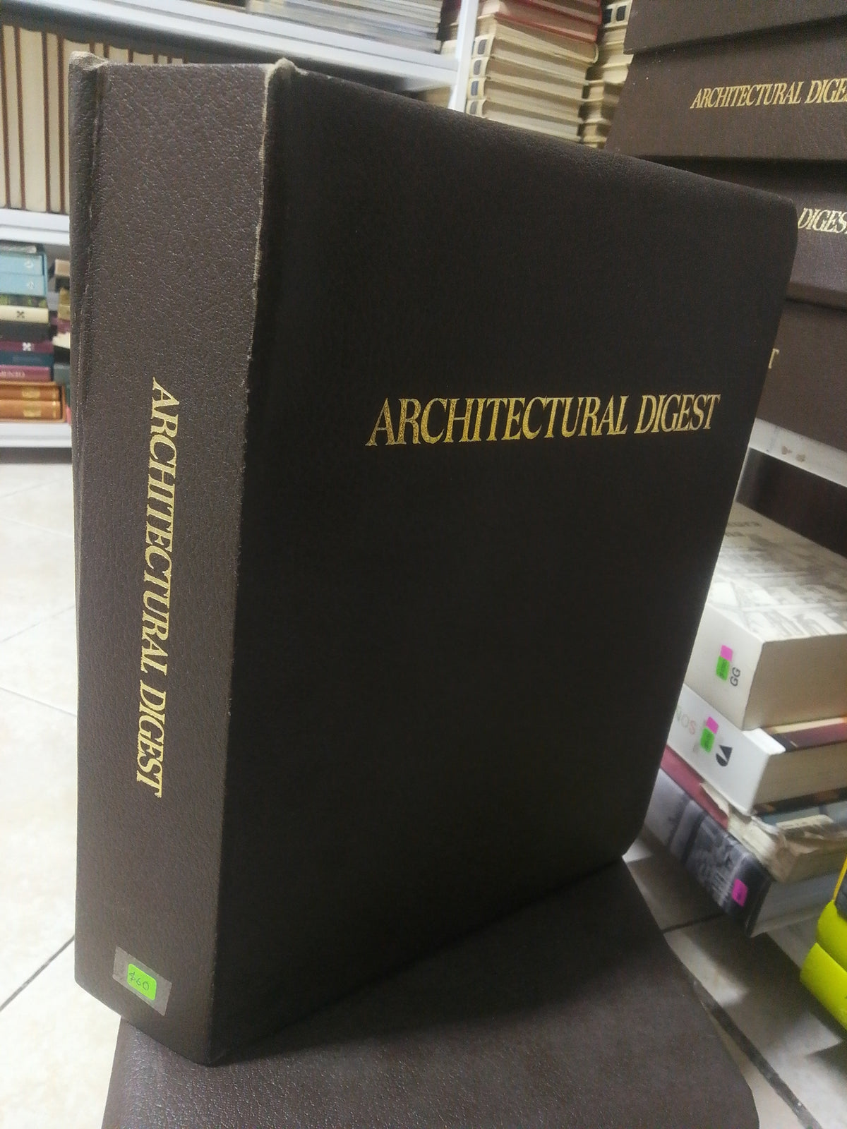 REVISTA ARCHITECTURAL DIGEST 1976, POR CLEON T. KNAPP, USADO, ARQUITECTURA, JUAREZ 515