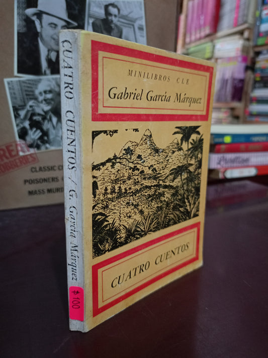 CUATRO CUENTOS POR GABRIEL GARCÍA MÁRQUEZ USADO POESIA LITERARIO 305