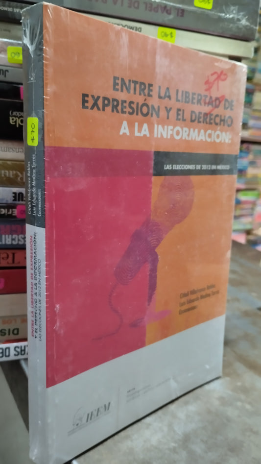 ENTRE LA LIBERTAD DE EXPRESION Y EL DERECHO A LA INFORMACION POR CICLATI VILLAFRANCA ROBLES LIBRO USADO POLITICA ALDAMA