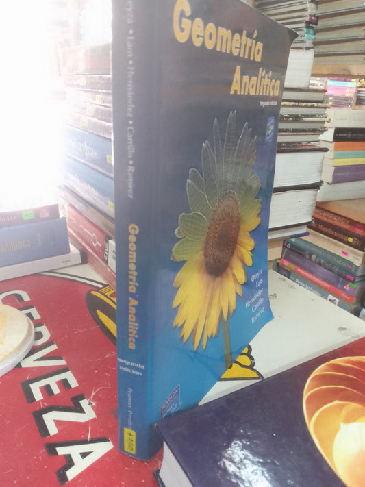 GEOMETRIA ANALITICA POR OTEYZA LAM HERNÁNDEZ CARRILLO USADO MATEMÁTICAS LITERARIO 207