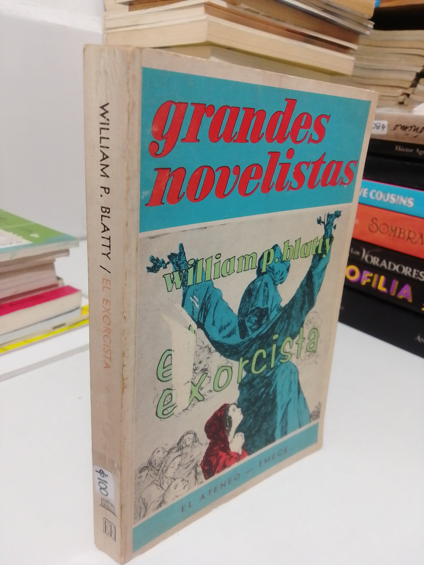 EL EXORCISTA POR WILLIAM P.BLATTY USADO NOVELAS JUAREZ