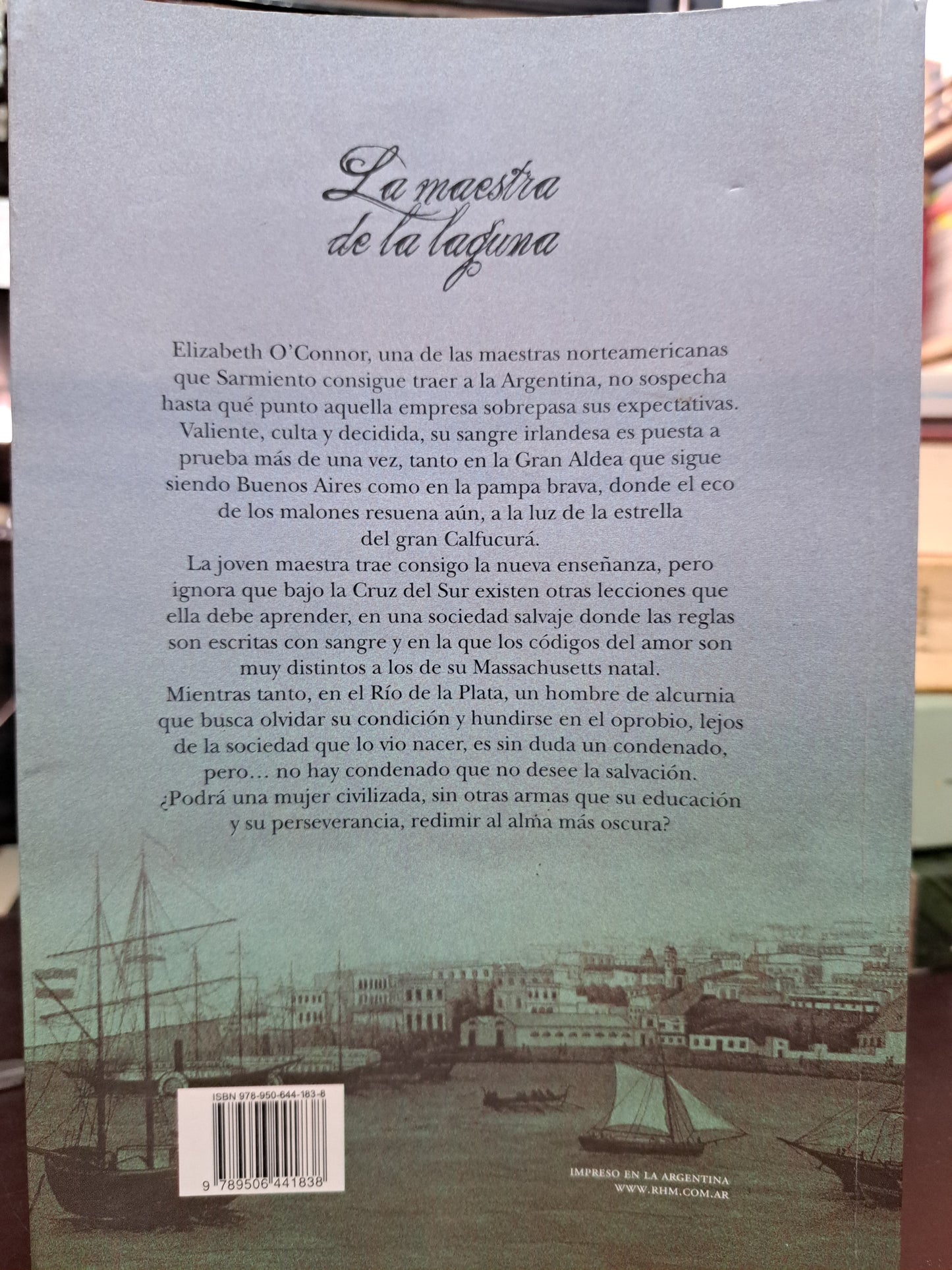 LA MAESTRA DE LA LAGUNA GLORIA V. CASAÑAS USADO NOVELA LITERARIO 305