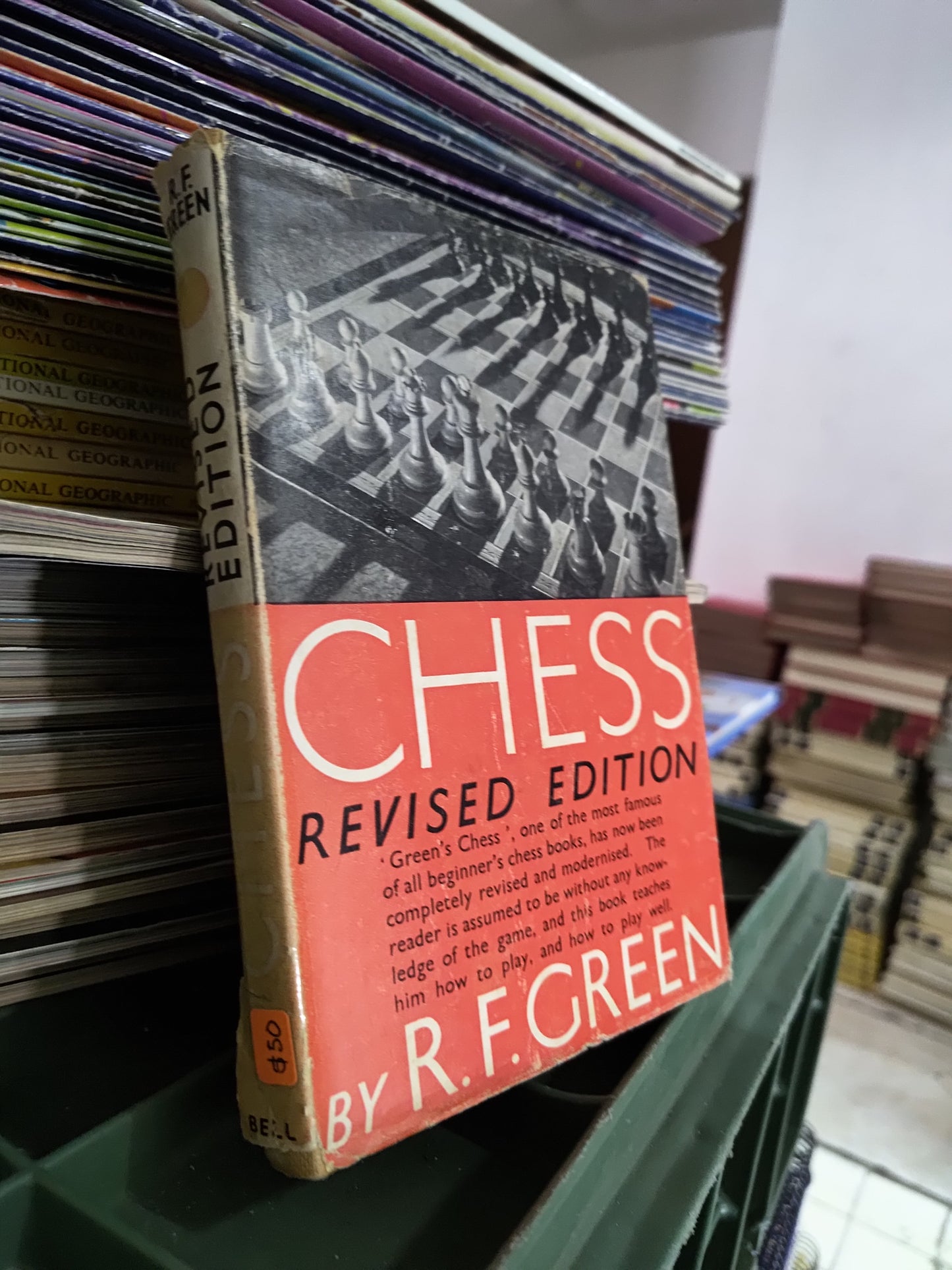 CHESS REVISED EDITION POR R. F. GREEN USADO IDIOMAS JUAREZ 515