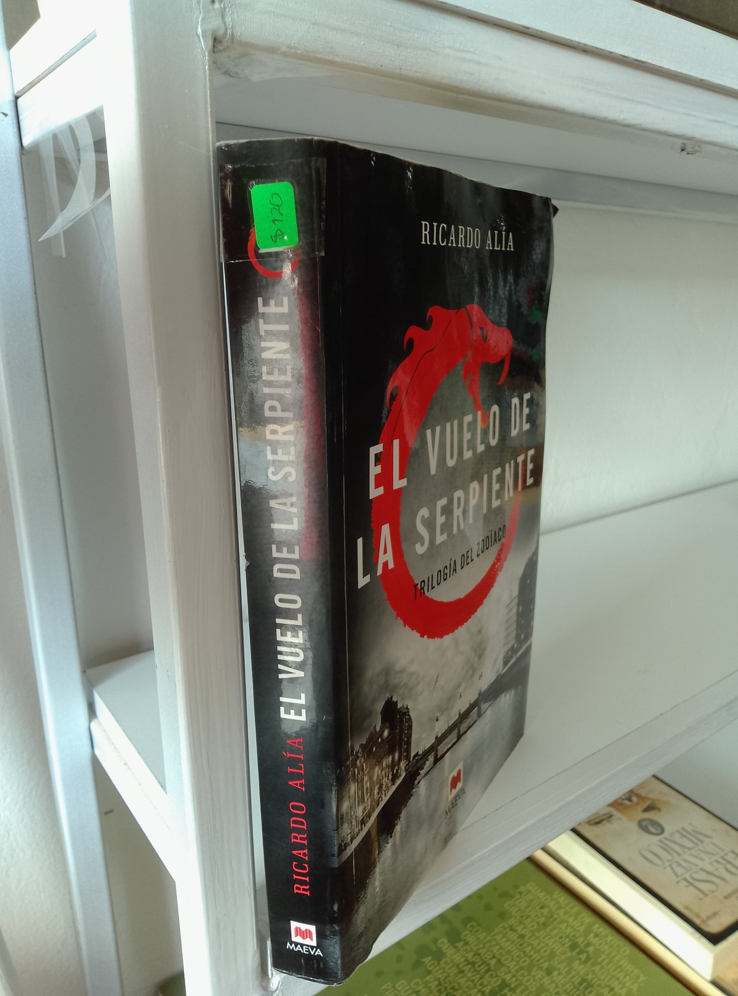 EL VUELO DE LA SERPIENTE RICARDO ALIA USADO NOVELAS JUAREZ 515