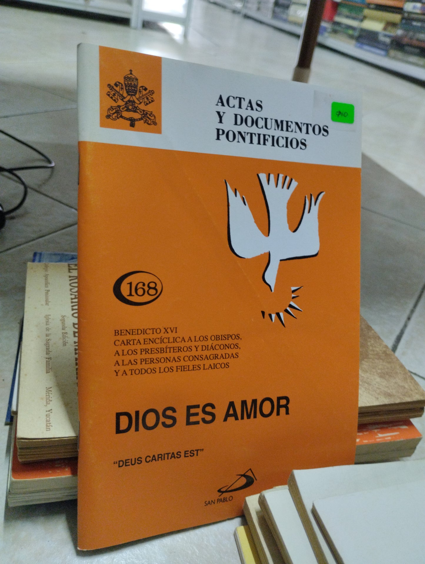 DIOS ES AMOR, JUAN PABLO II, USADO, RELIGION, JUAREZ 515