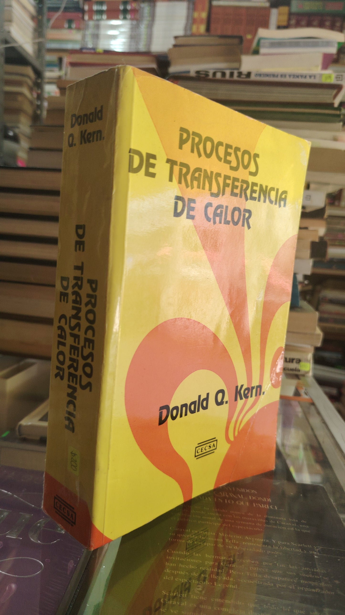PROCESOS DE TRANSFERENCIA DE CALOR POR DONALD Q. KERN USADO MATEMÁTICAS JUAREZ 507