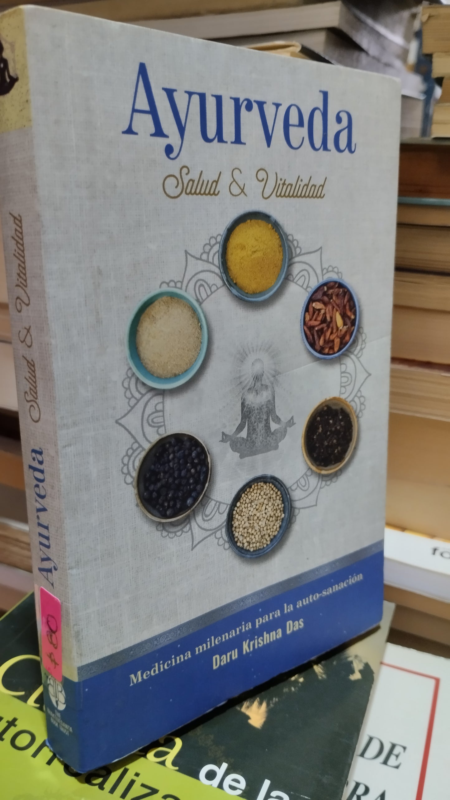 AYURVEDA SALUD Y VITALIDAD POR DARU KRISHNA DAS LIBRO USADO SUPERACION PERSONAL ALDAMA