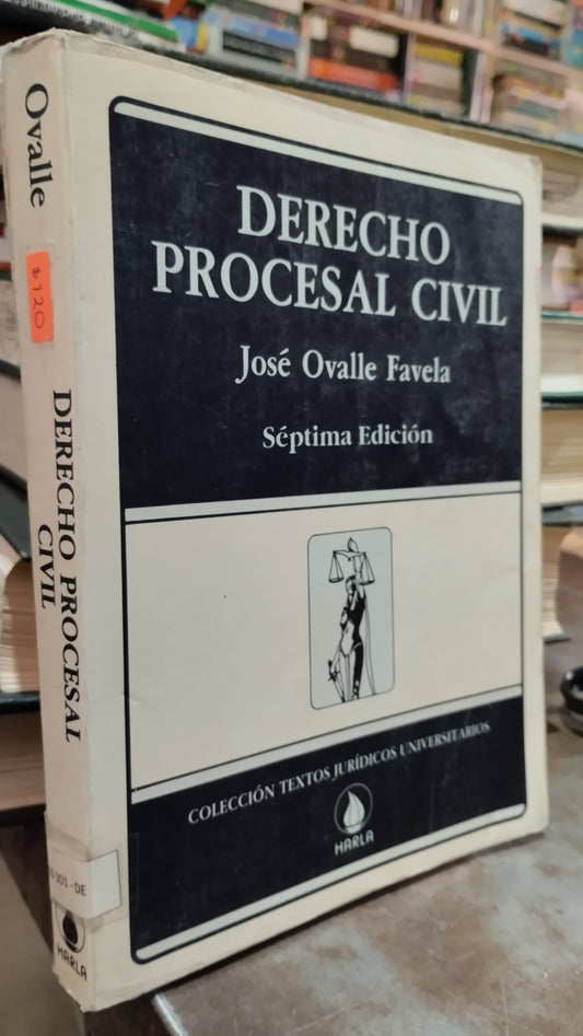 DERECHO PROCESAL CIVIL POR JOSE OVALLE FAVELA LIBRO USADO DERECHO ALDAMA