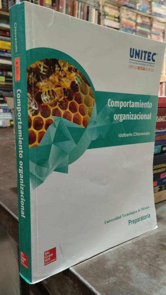 COMPORTAMIENTO ORGANIZACIONAL POR IDALBERTO CHIAVENATO LIBRO USADO ADMINISTRACION ALDAMA