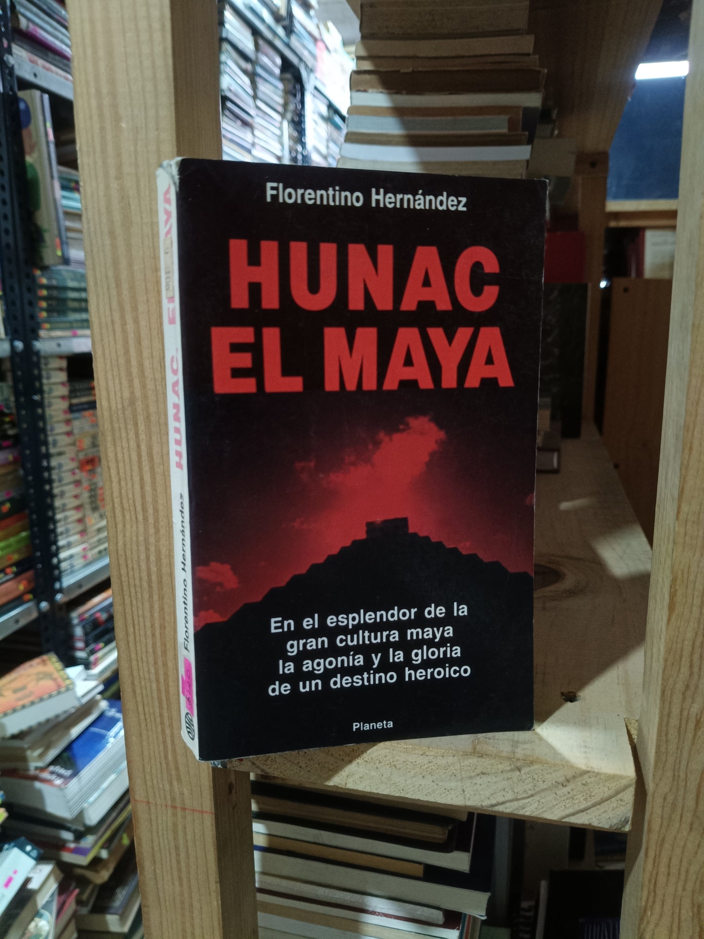 HUNAC EL MAYA POR FLORENTINO HERNÁNDEZ USADO NOVELA ALDAMA