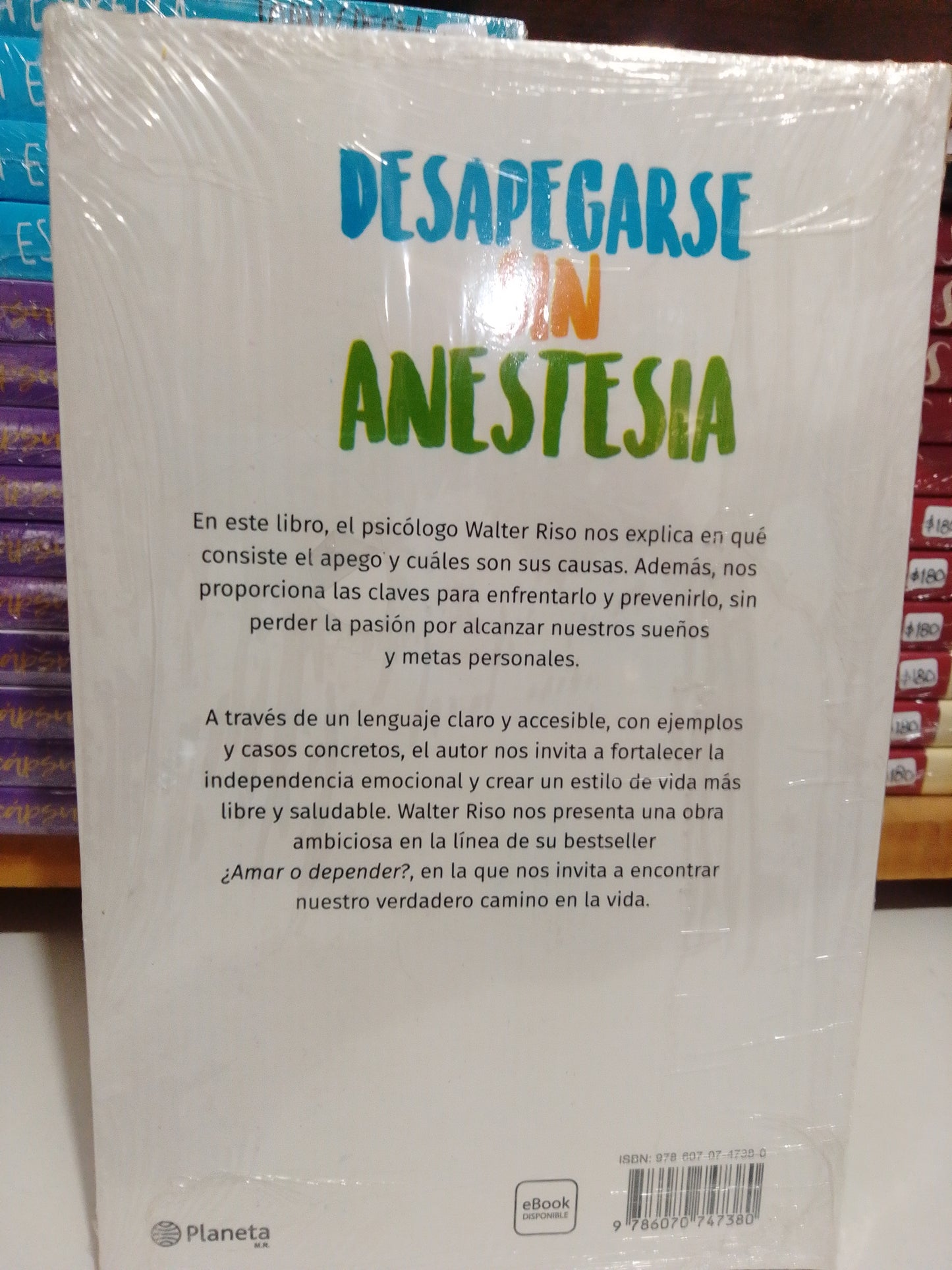 DESAPEGARSE SIN ANESTESIA POR WALTER RISO NUEVO JUAREZ