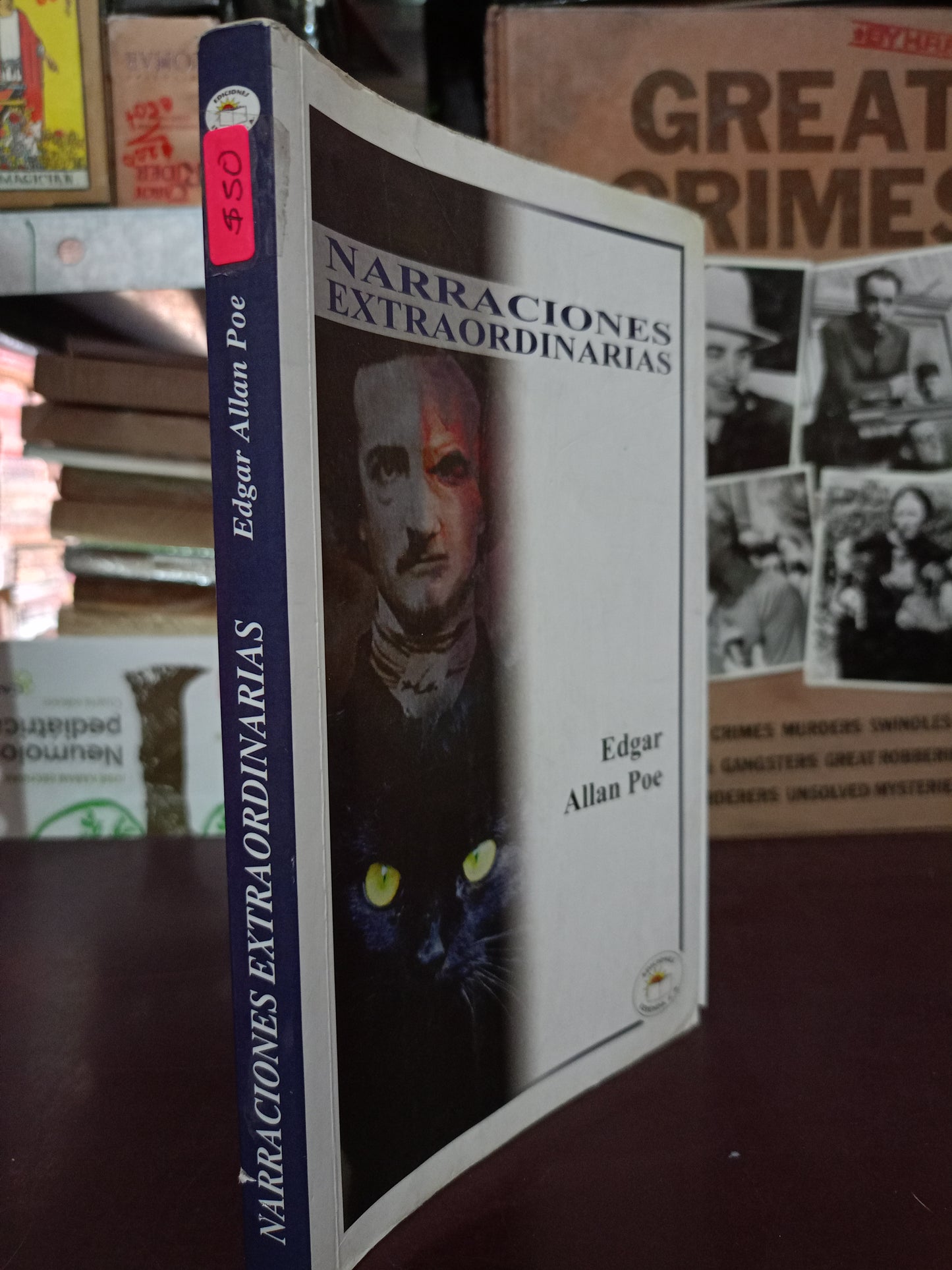 NARRACIONES EXTRAORDINARIAS POR EDGAR ALLAN POE USADO NOVELA LITERARIO 305