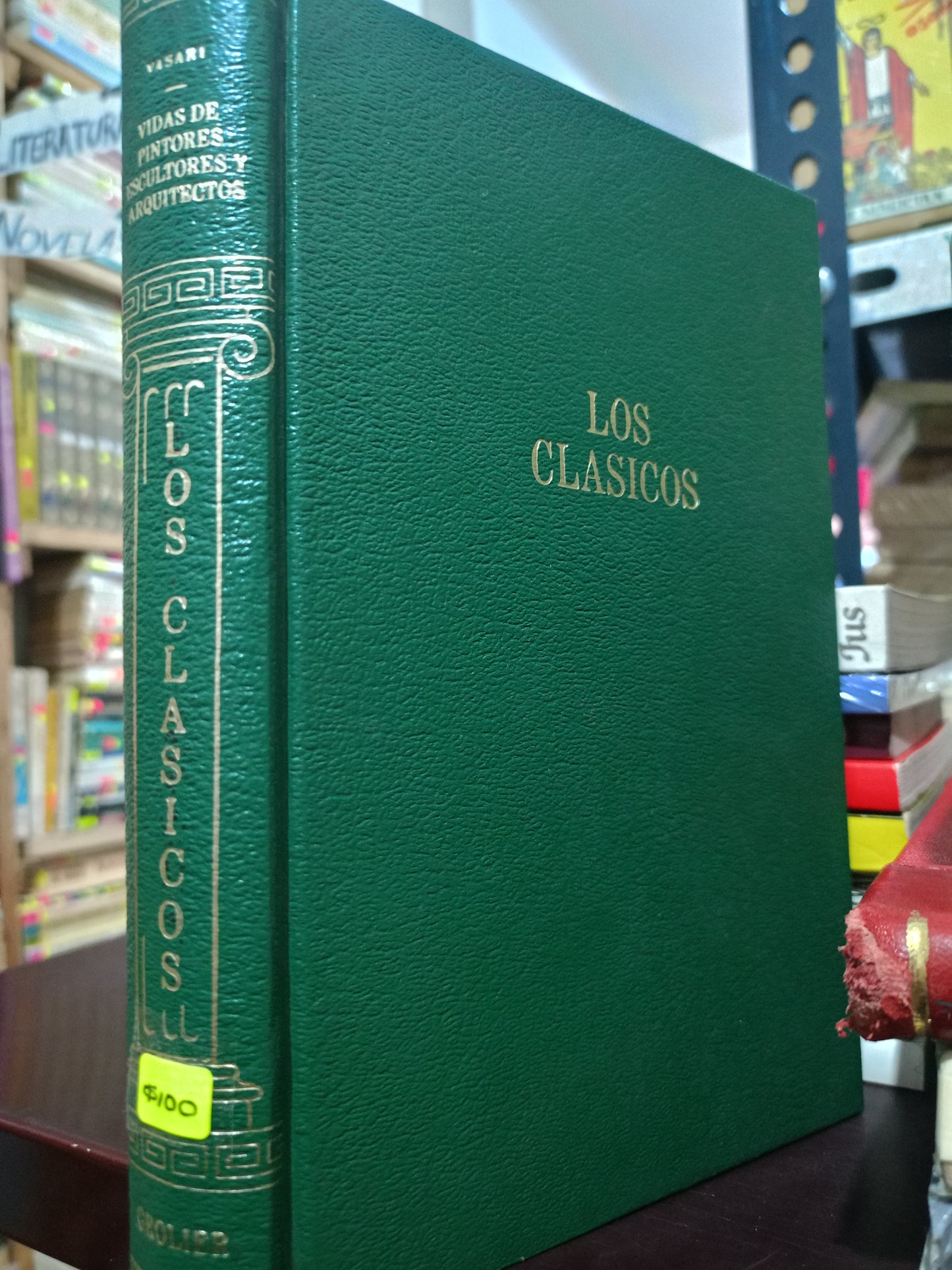 VIDA DE PINTORES ESCULTORES Y ARQUITECTOS POR G. VASARI USADO NOVELA LITERARIO 305