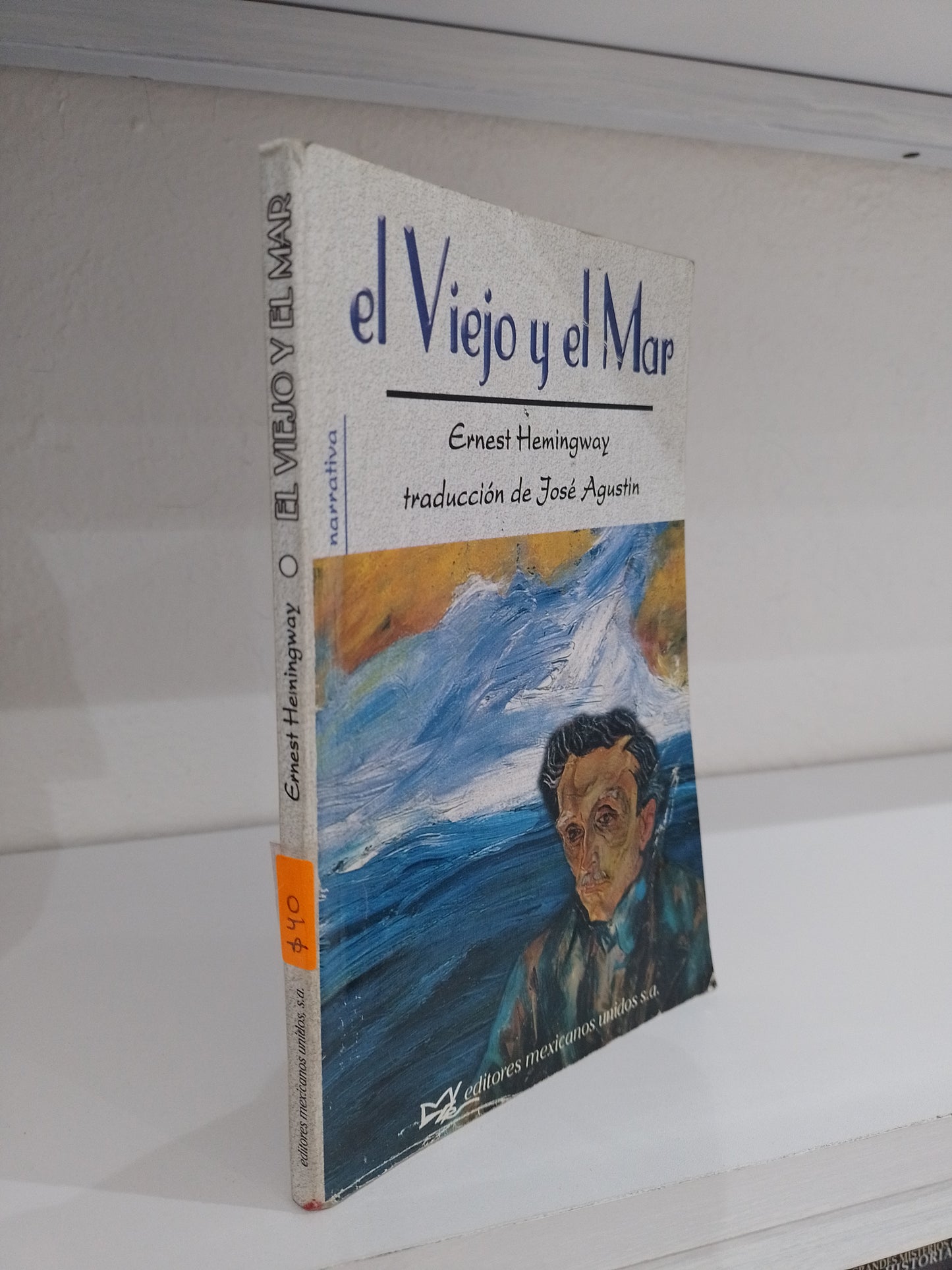 EL VIEJO Y EL MAR POR ERNEST HEMINGWAY USADO NOVELA JUAREZ 515