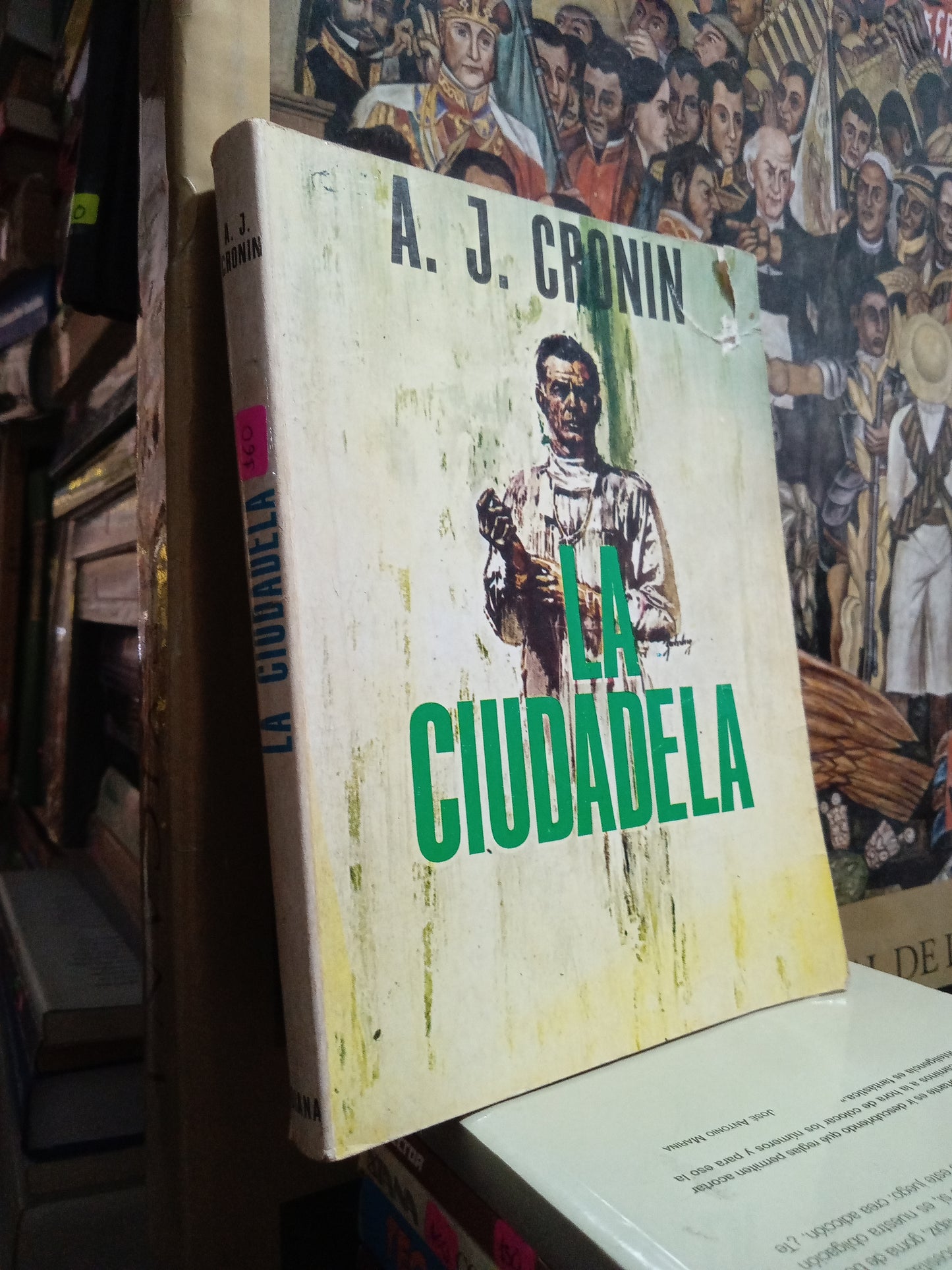 LA CIUDADELA POR A J CRONIN USADO NOVELA JUAREZ