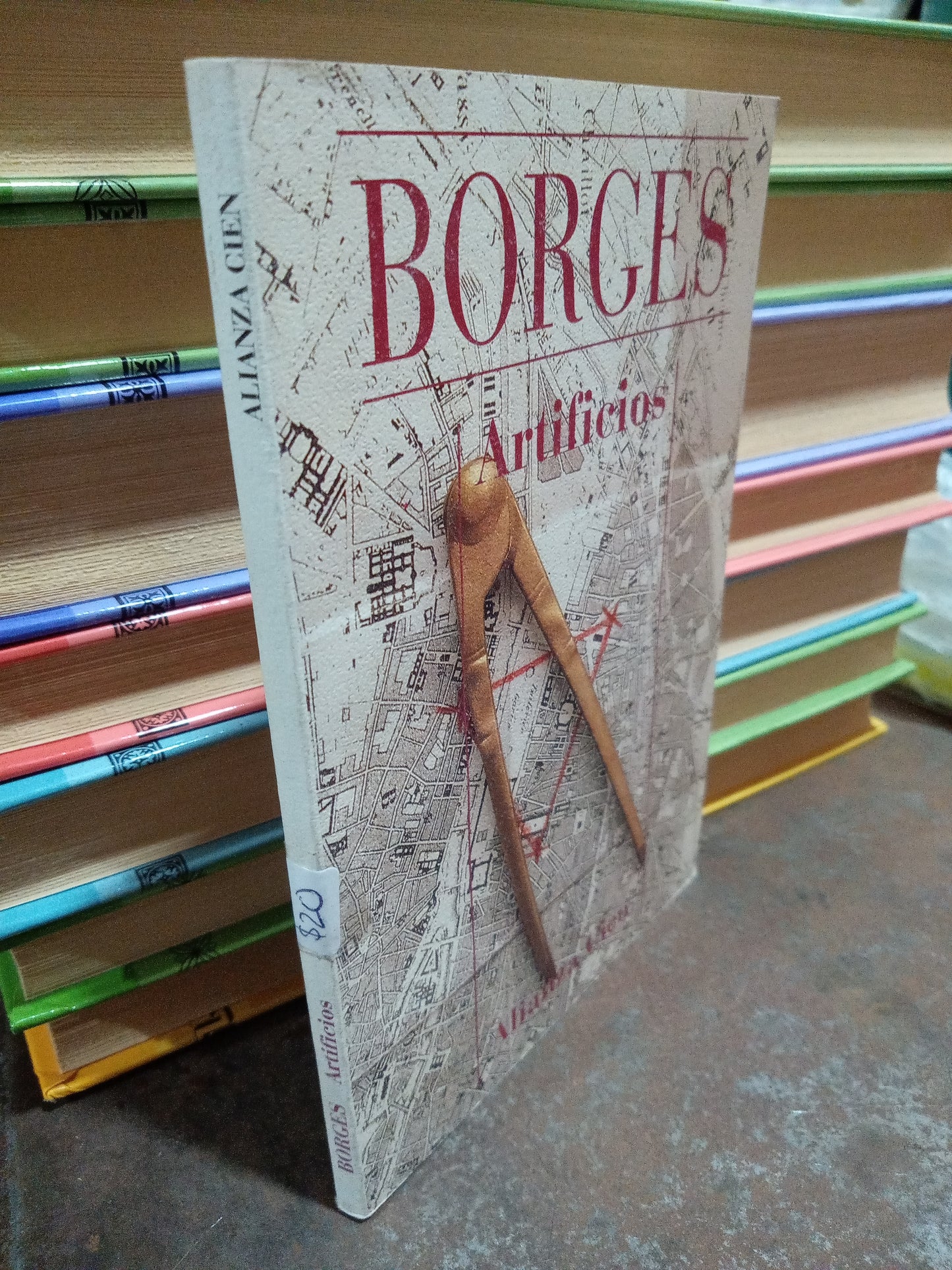 ARTIFICIOS POR BORGES USADO NOVELA ALDAMA