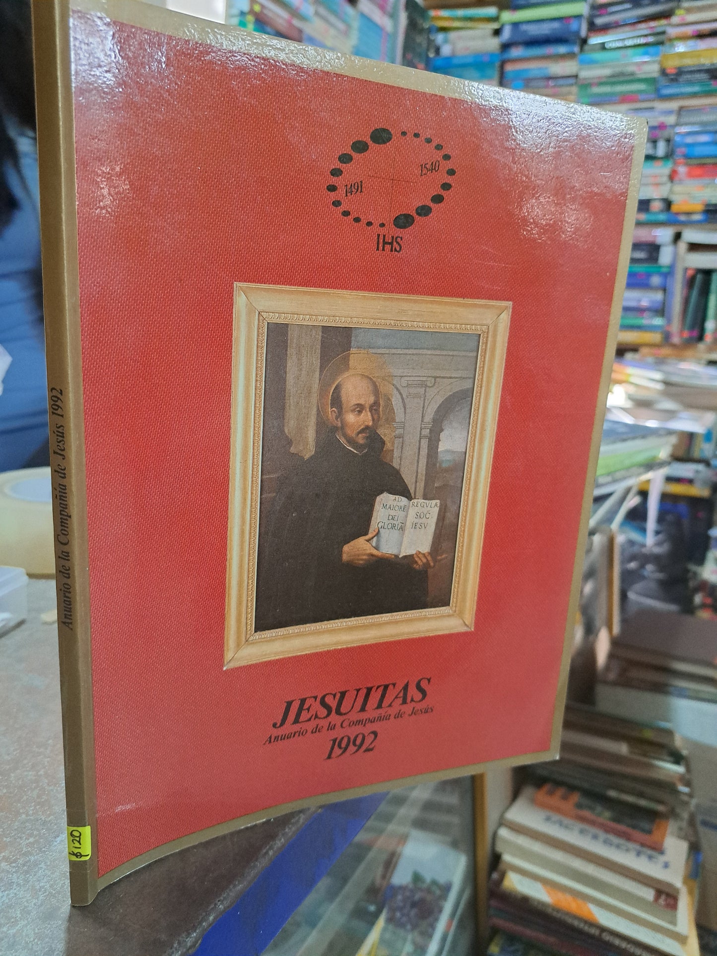 JESUITAS ANUARIO DE LA COMPAÑIA DE JESUS 1992 USADO HISTORIA ALDAMA