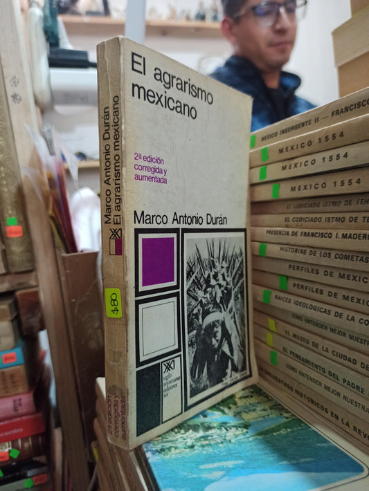 EL AGRARISMO MEXICANO POR MARCO ANTONIO DURAN USADO HISTORIA ALDAMA