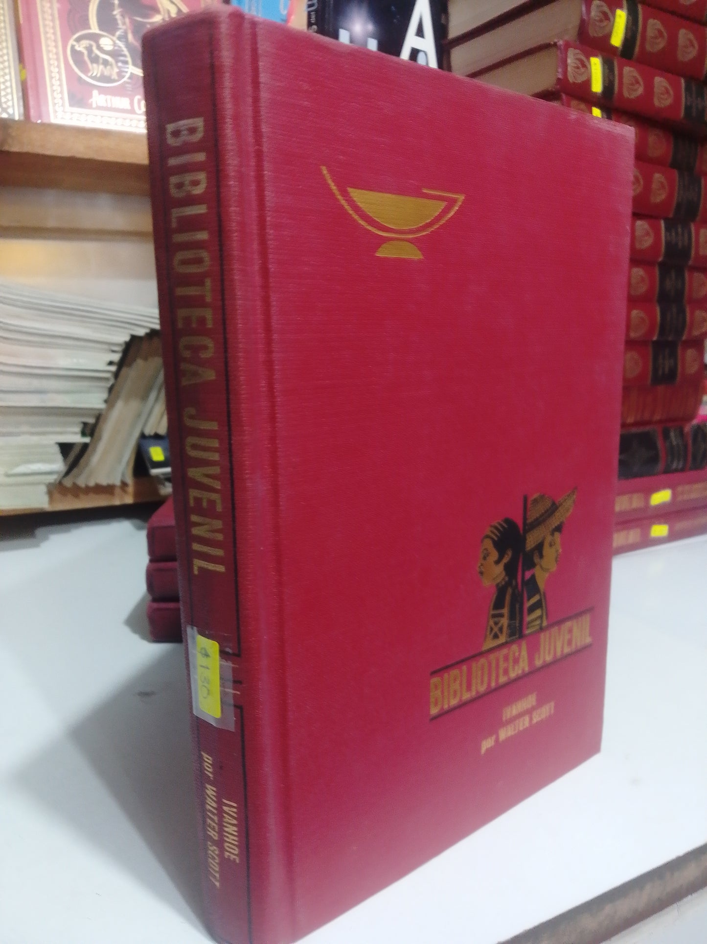IVANHOE POR WALTER SCOTT USADO NOVELA JUAREZ