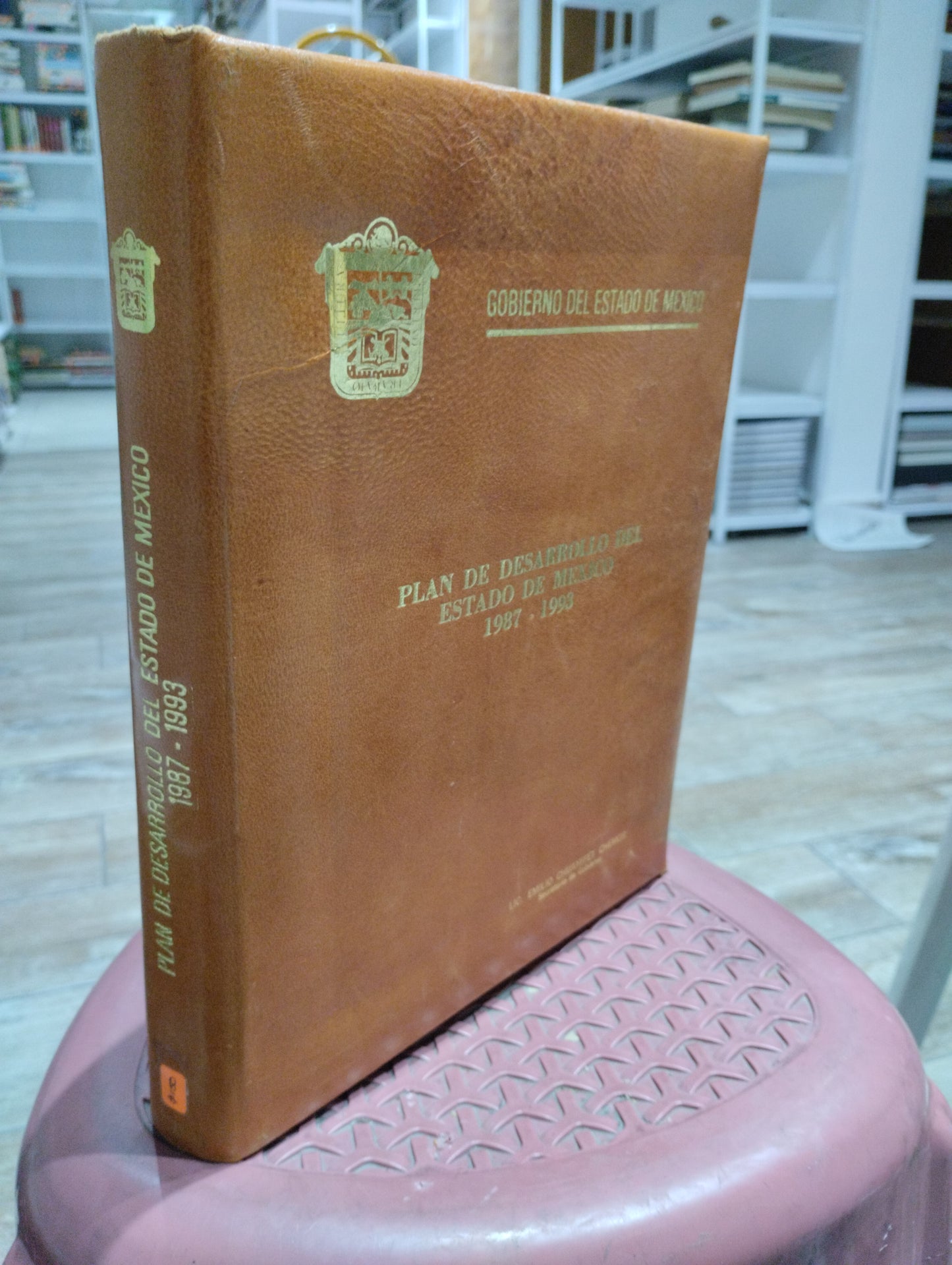PLAN DE DESARROLLO DEL ESTADO DE MEXICO 1987 1993 POR EMILIO CHUAYFFET CHEMOR USADO HISTORIA JUAREZ 515