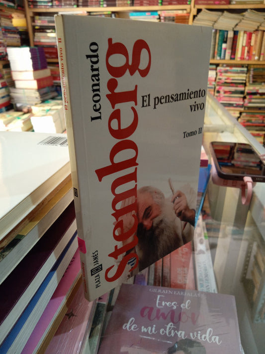 EL PENSAMIENTO VIVO TOMO  II PIR LEONARDO STENBERG USADO SUPERACION PERSONAL JUÁREZ