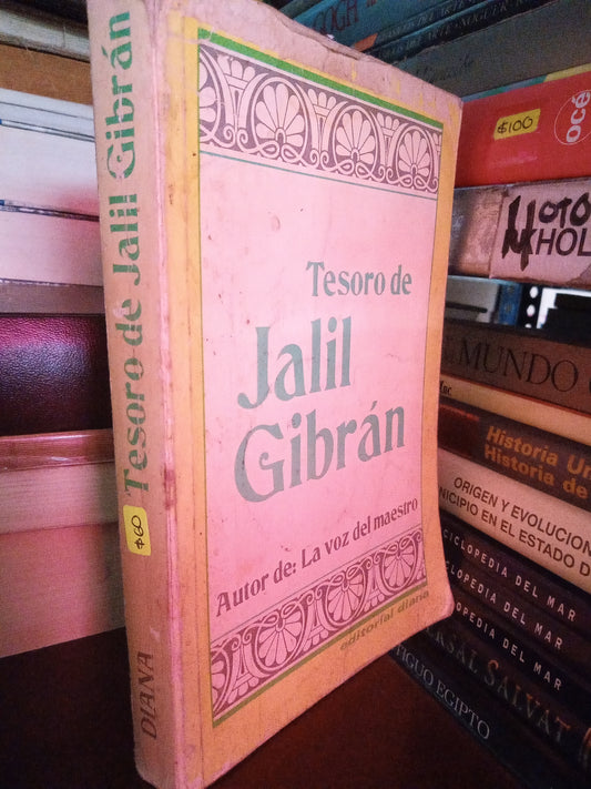 TESORO DE JALIL GIBRAN USADO NOVELA LITERARIO 305