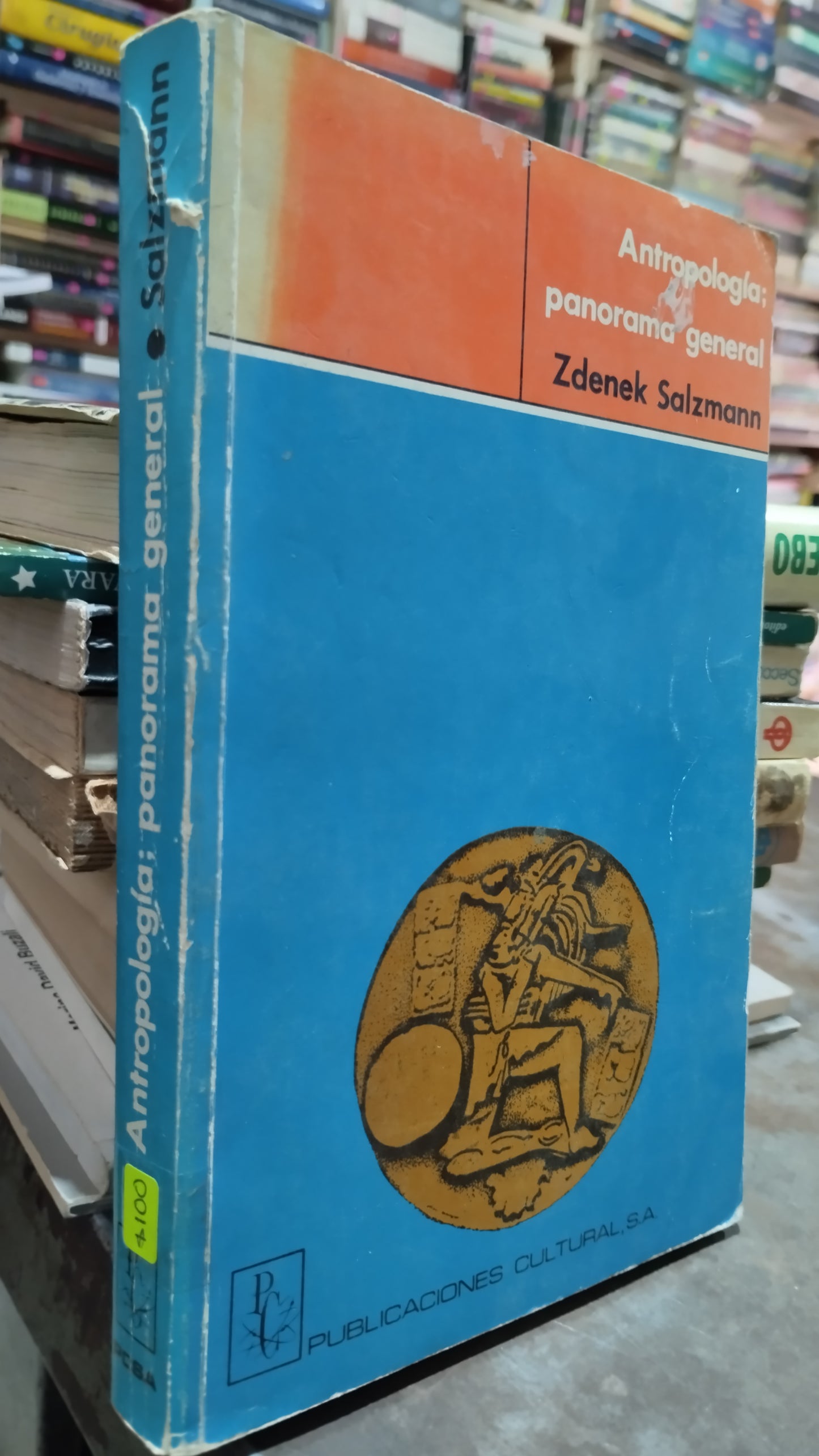 ANTROPOLOGIA PANORAMA GENERAL POR ZDENEK SALZMANN LIBRO USADO HISTORIA ALDAMA
