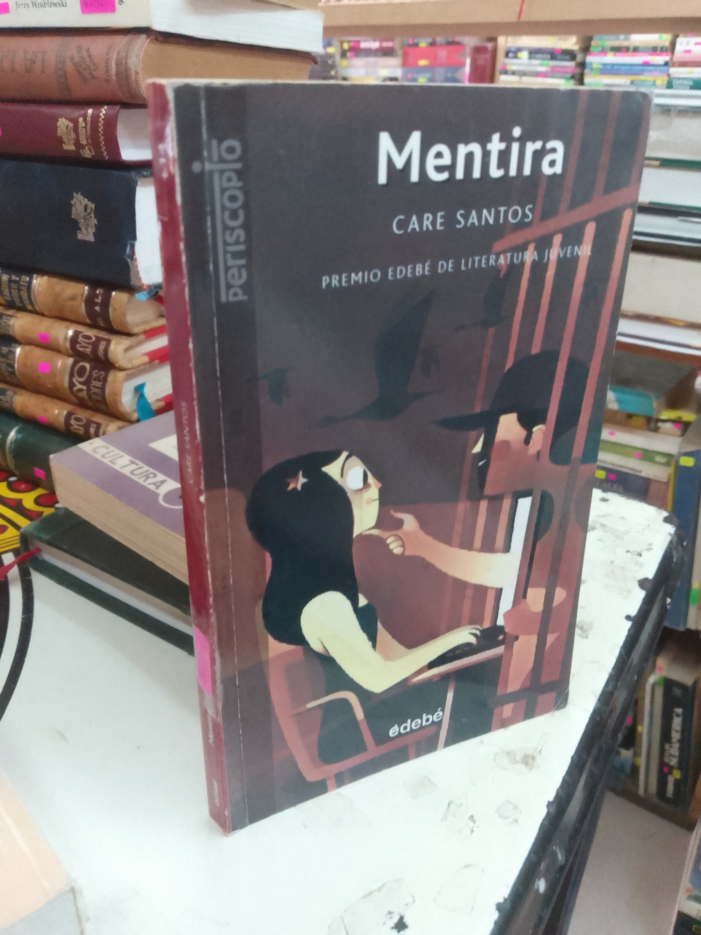MENTIRA POR CARE SANTOS USADO NOVELA LITERARIO 207