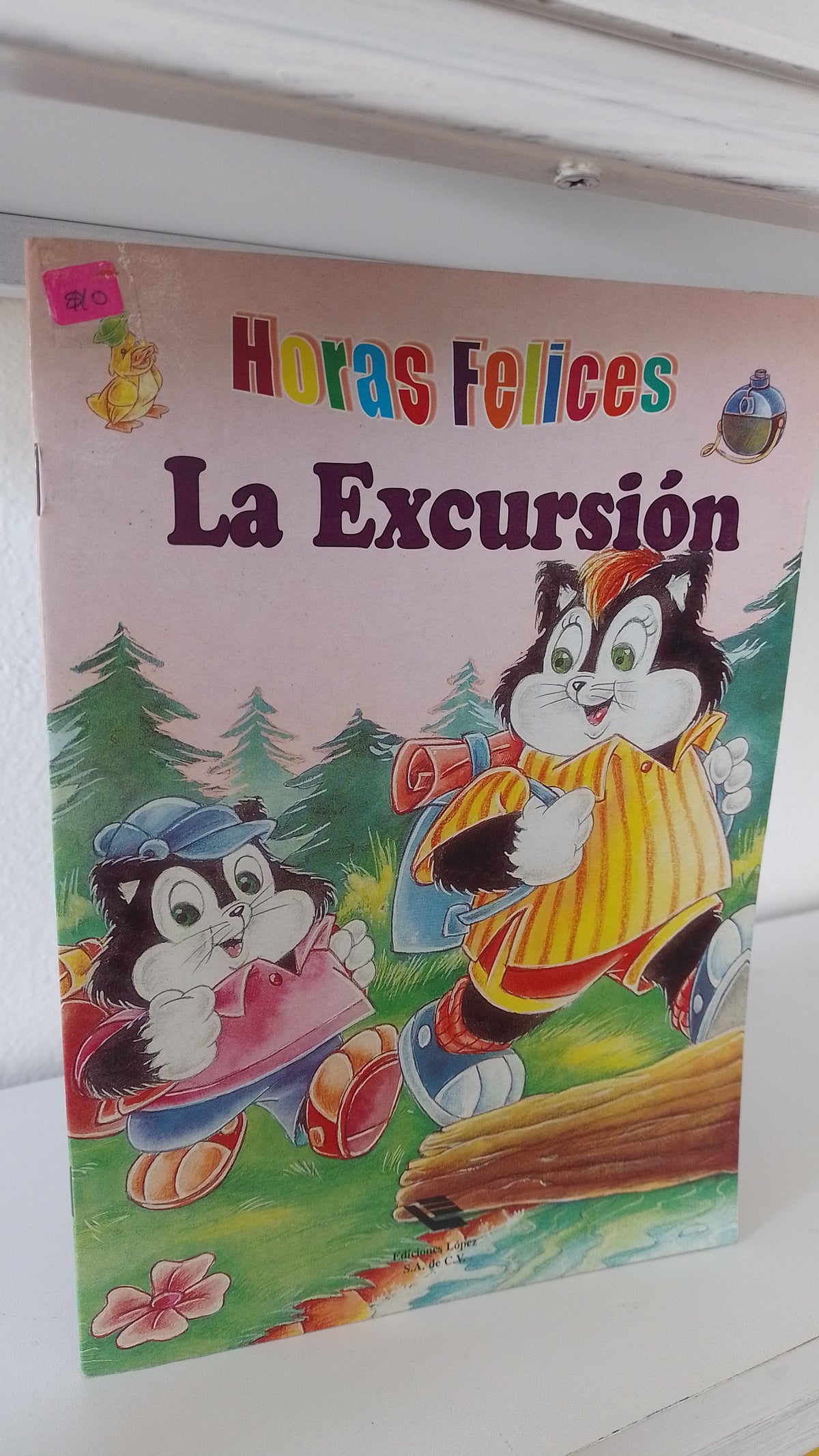 HORAS FELICES LA EXCURSION POR EDICIONES LOPEZ USADO INFANTIL JUAREZ 515