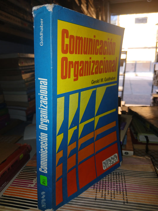COMUNICACIÓN ORGANIZACIONAL POR GERALD M GOLDHABER USADO ADMINISTRACION LITERARIO 207