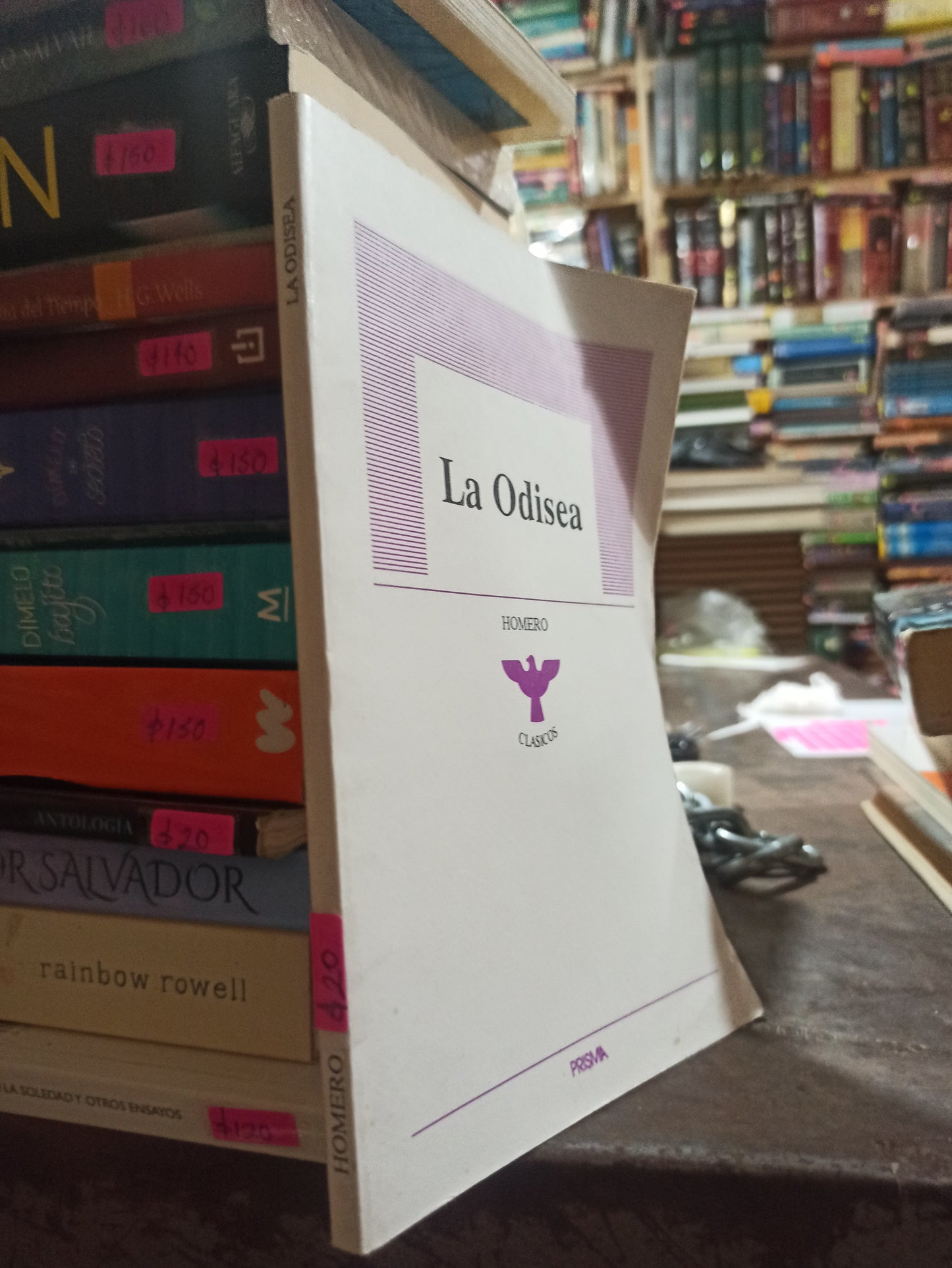 LA ODISEA POR HOMERO USADO NOVELAS ALDAMA