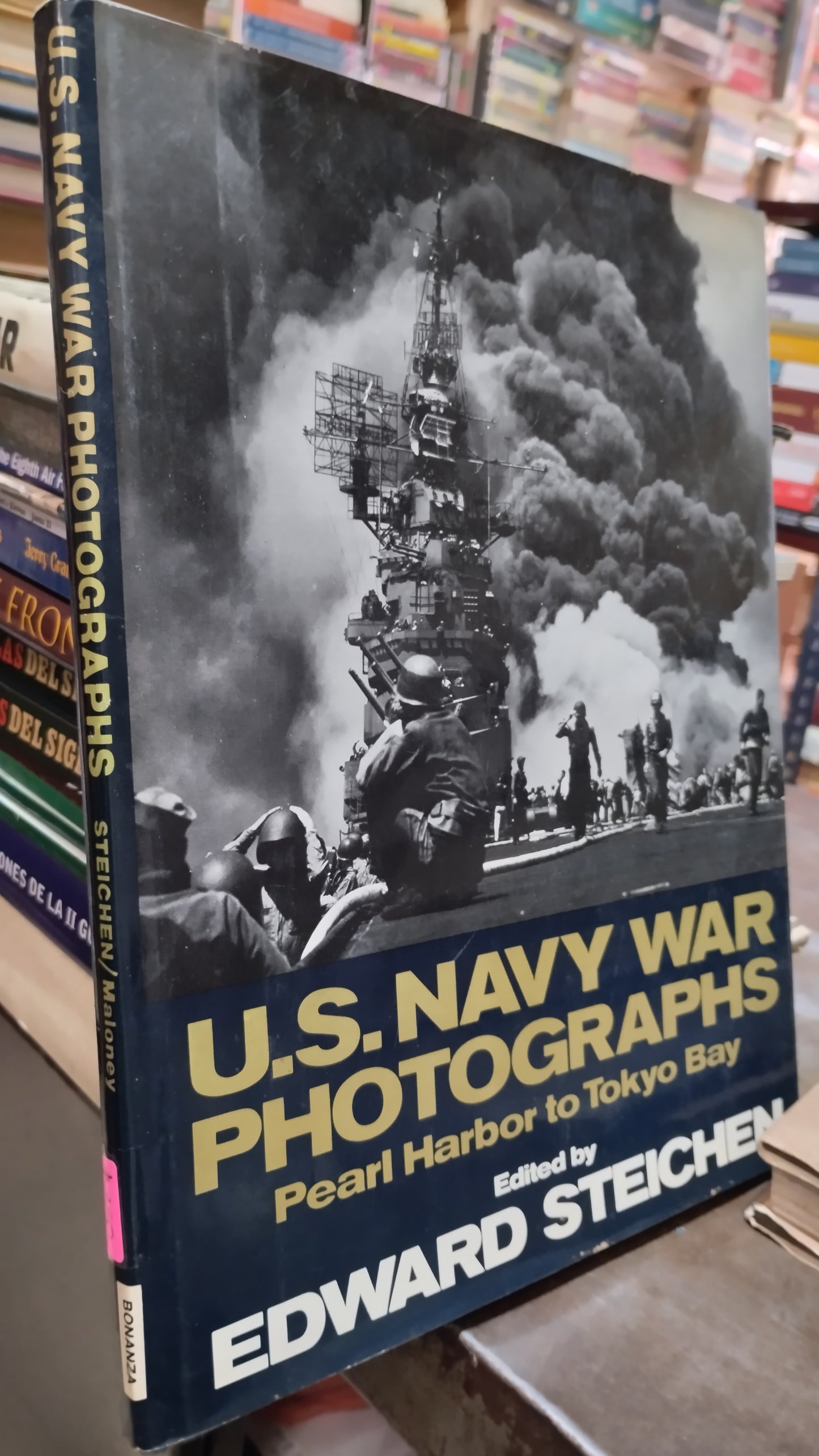 U S NAVY WAR PHOTOGRAPHS POR EDWARD STEICHEN LIBRO USADO HISTORIA ALDAMA
