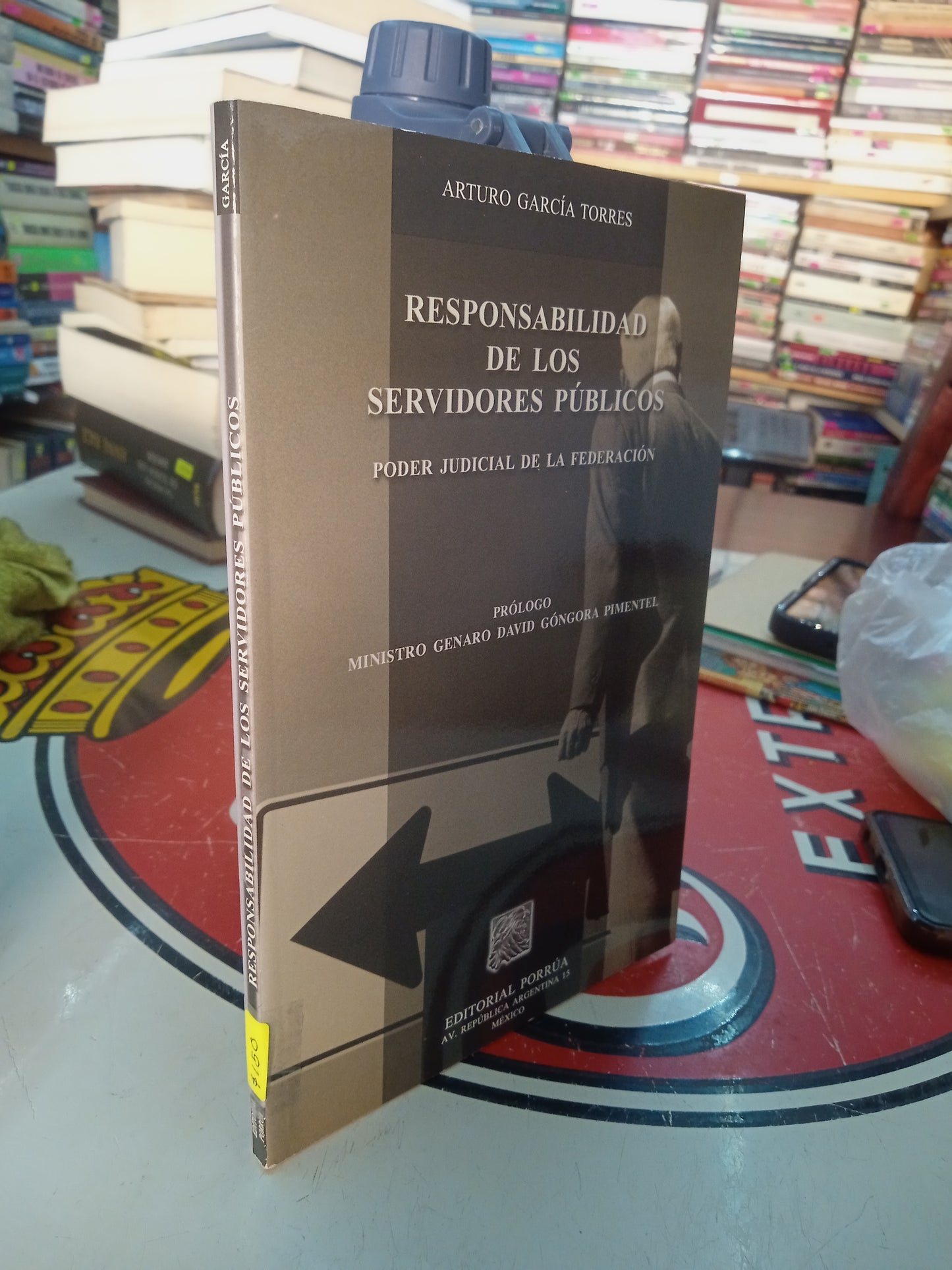 RESPONSABILIDAD DE LOS SERVIDORES PÚBLICOS PODER JUDICIAL DE LA FEDERACIÓN POR ARTURO GARCÍA TORRES USADO DERECHO LITERARIO 207
