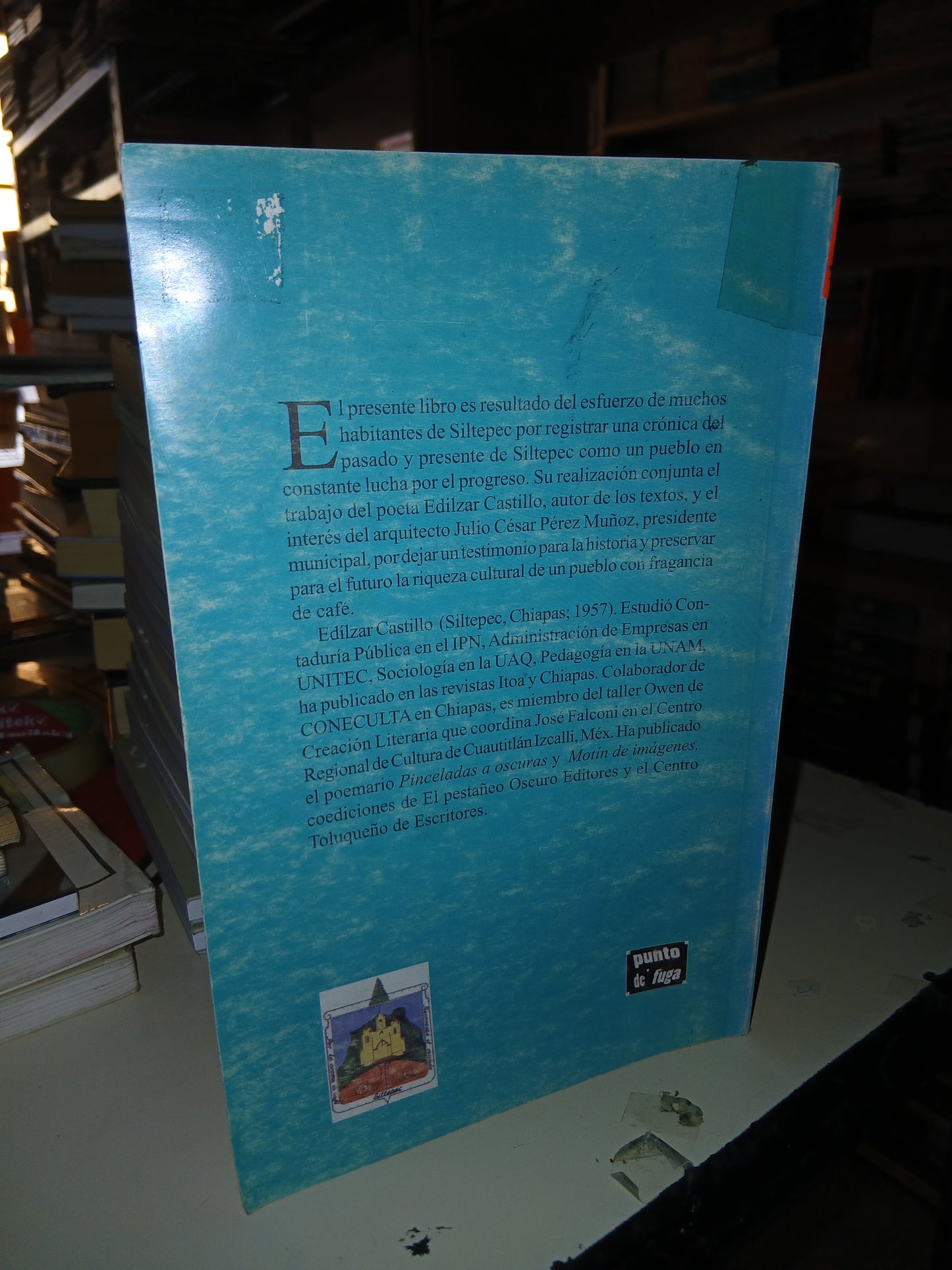 SILTEPEC: FRAGANCIA DE CAFÉ POR EDILZAR CASTILLO USADO POESÍA LITERARIO 207