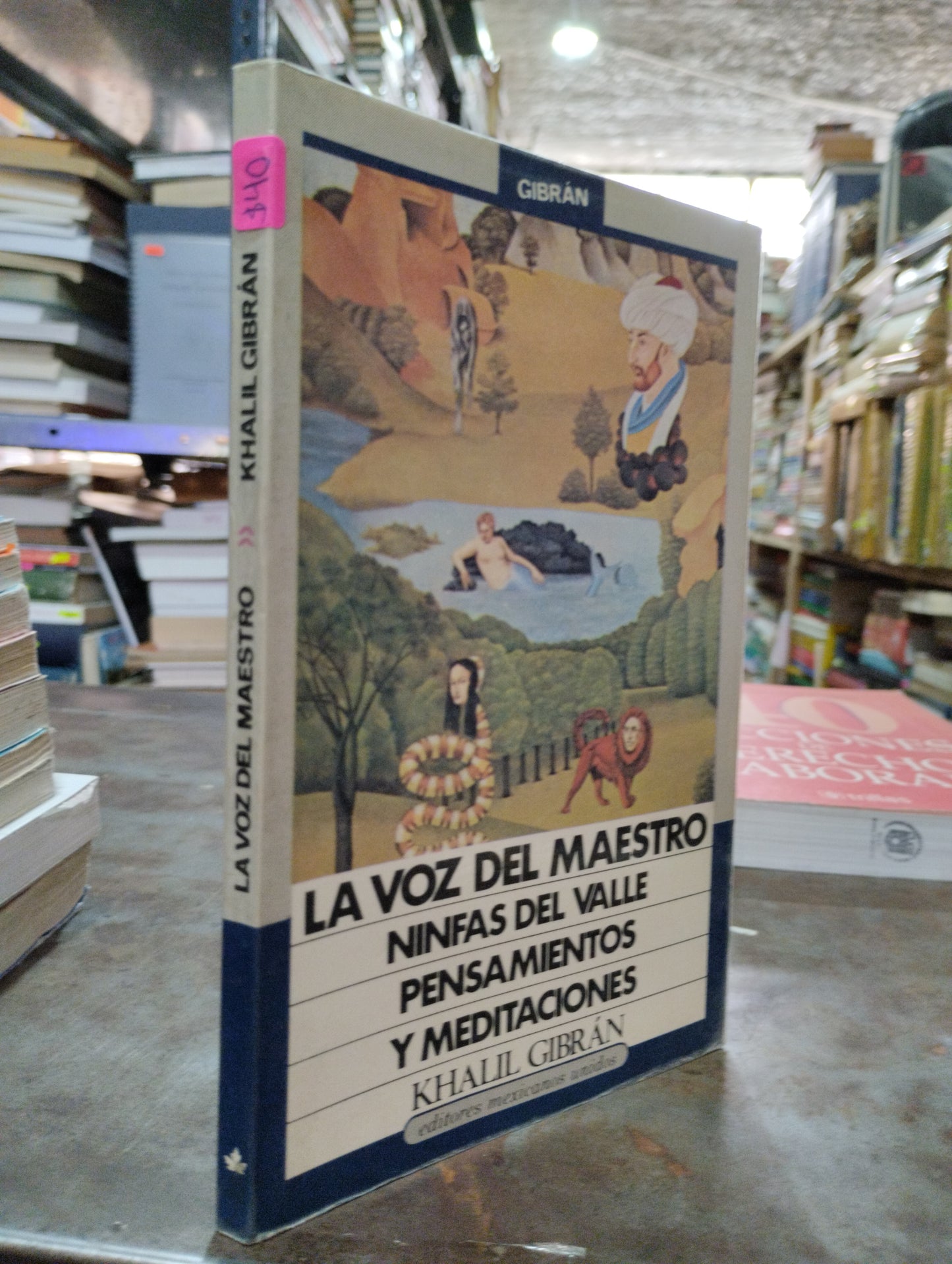 LA VOZ DEL MAESTRO KHALIL GIBRAN USADO INFANTIL SUPERACION PERSONAL ALDAMA