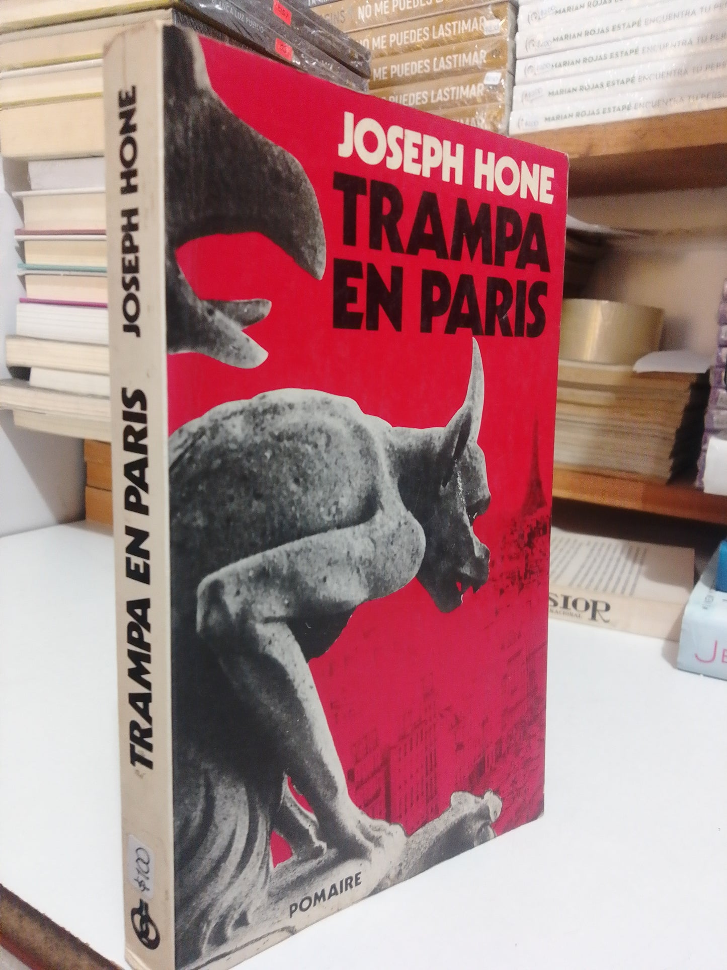 TRAMPA EN PARÍS POR JOSEPH HONE USADO NOVELA JUÁREZ