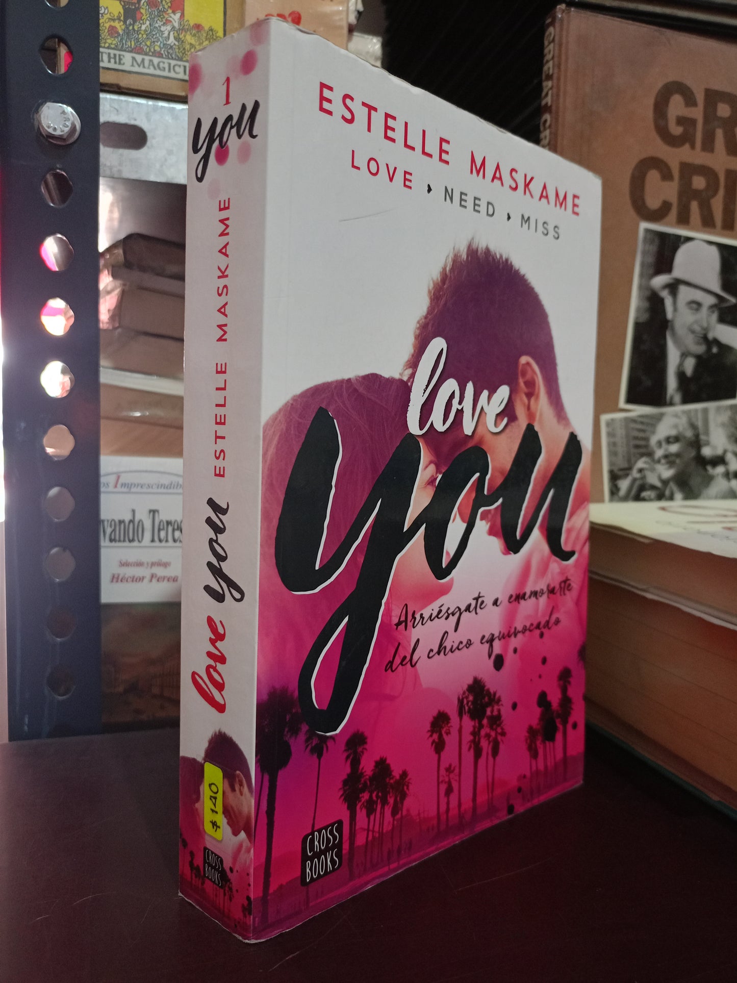 LOVE YOU POR ESTELLE MASKAME USADO NOVELA LITERARIO 305