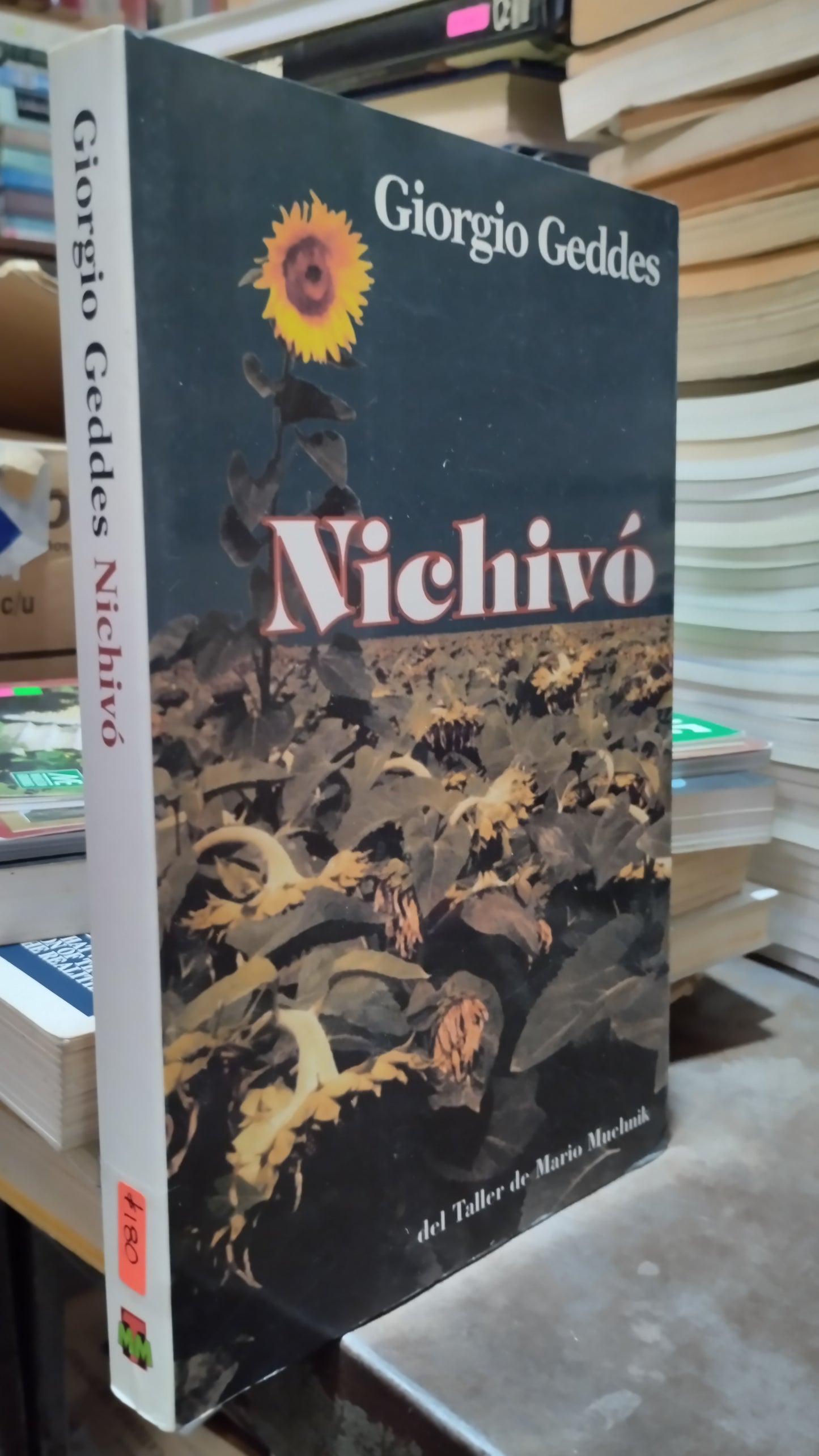 NICHIVO POR GIORGIO GEDDES LIBRO USADO HISTORIA ALDAMA