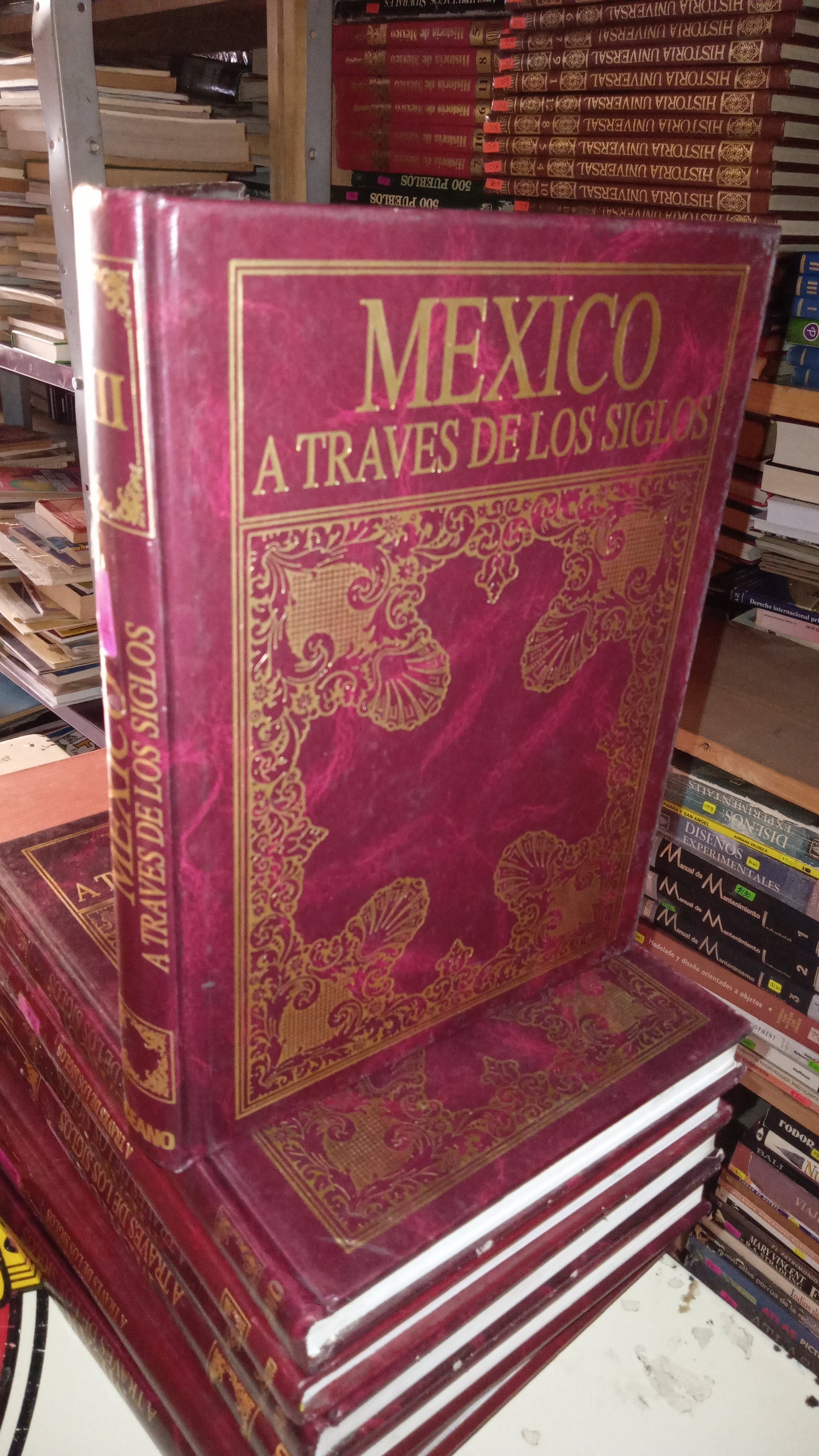 MÉXICO A TRAVÉS DE LOS SIGLOS TOMO III (VARIOS AUTORES) USADO HISTORIA LITERARIO 207