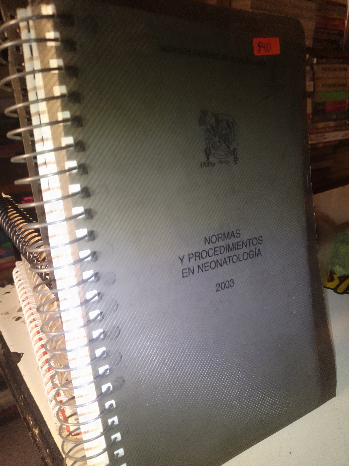NORMAS Y PROCEDIMIENTOS EN NEONATOLOGIA 2003 USADO MEDICINA LITERARIO 207