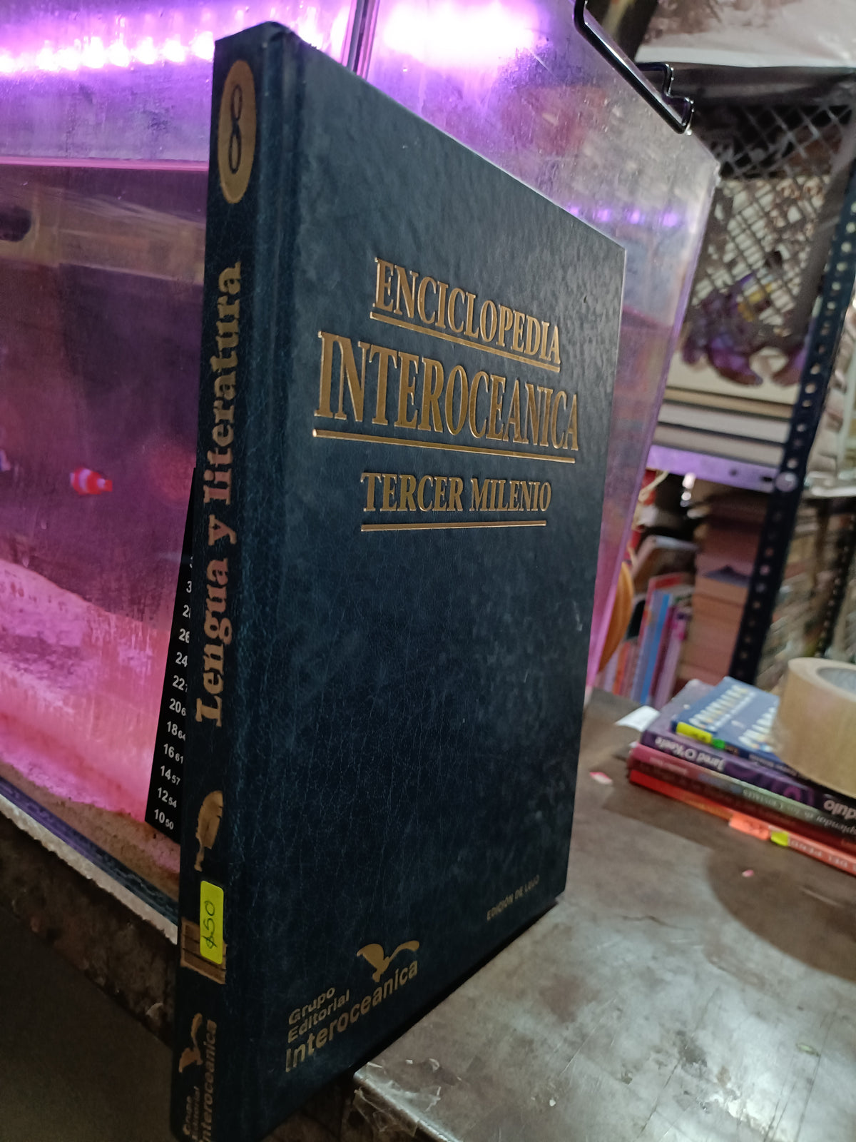 ENCICLOPEDIA INTEROCEANICA TERCER MILENIO 8 USADO HISTORIA ALDAMA